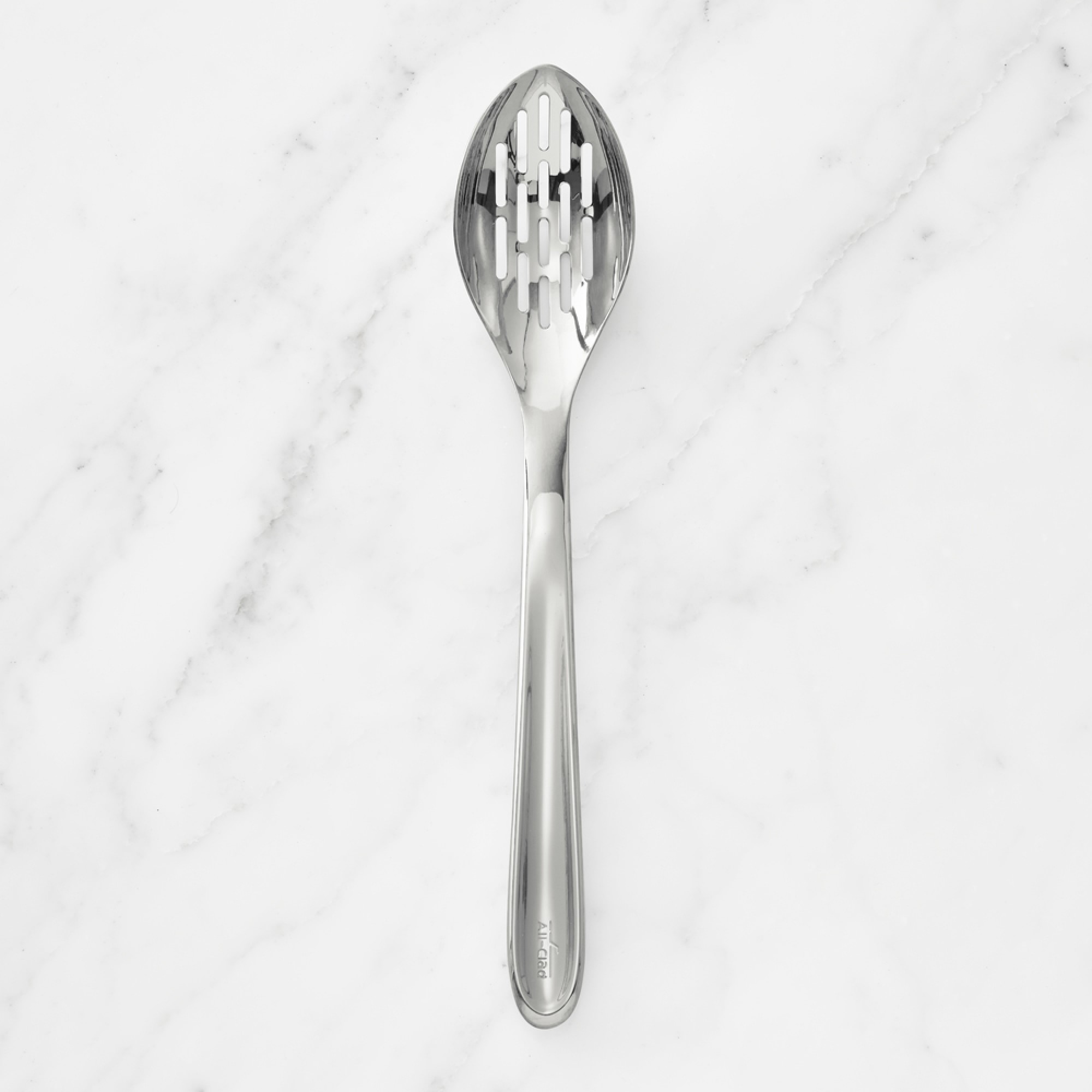 All-Clad Precision Stainless-Steel Utensils with Utensil Holder, Set of 5