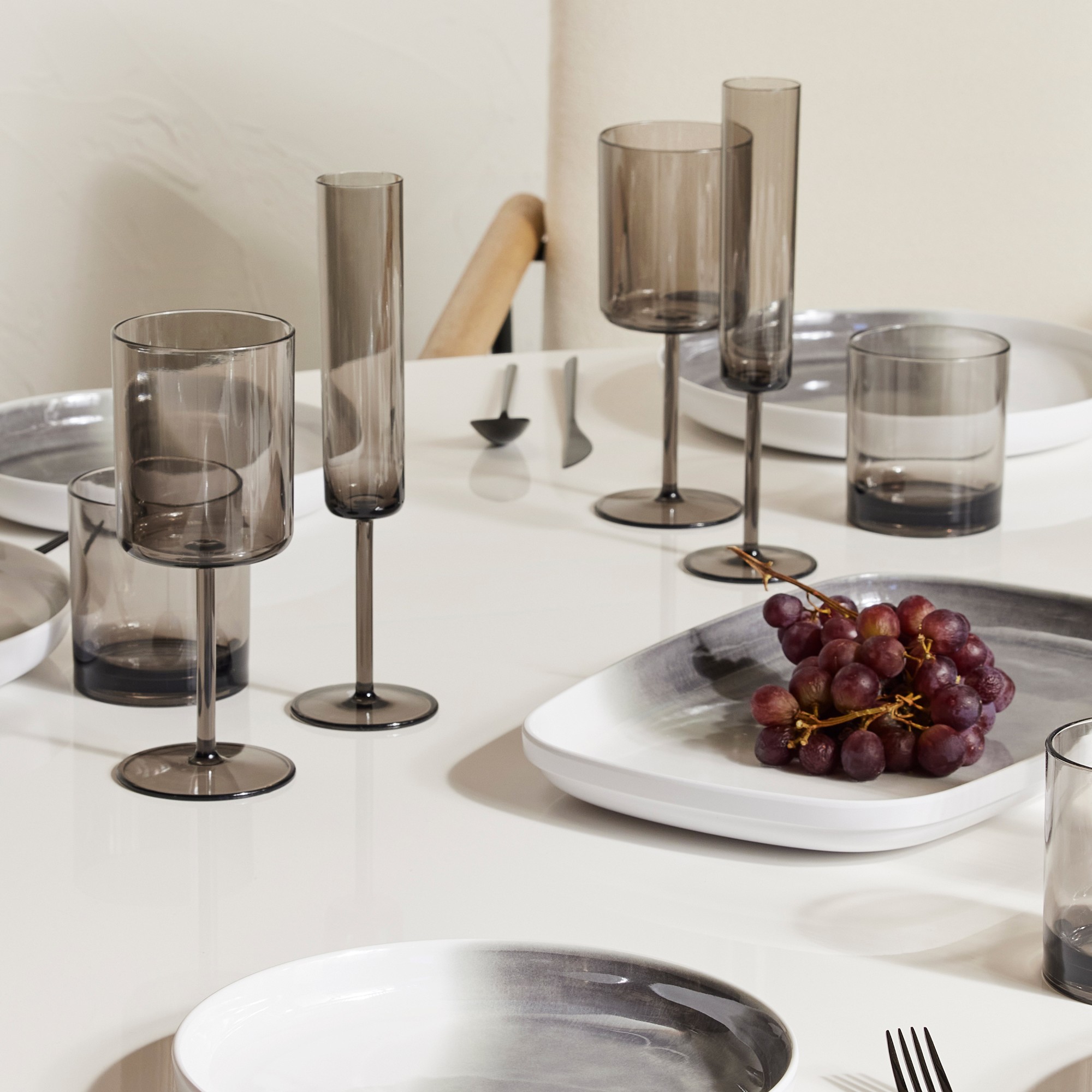 Fortessa Urbo Outdoor White Wine Glasses, Set of 6