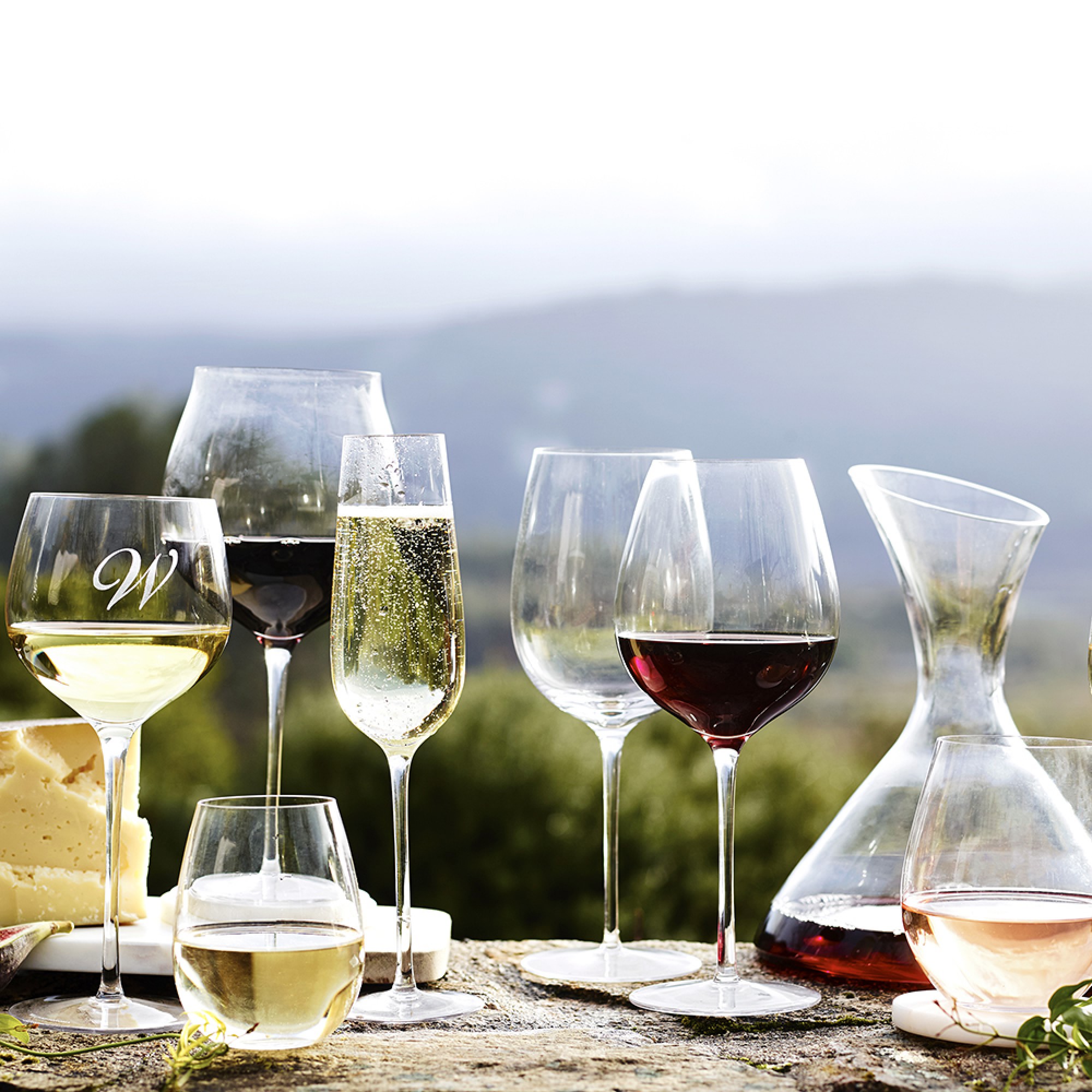 Williams Sonoma Reserve Stemless Red Wine Glasses