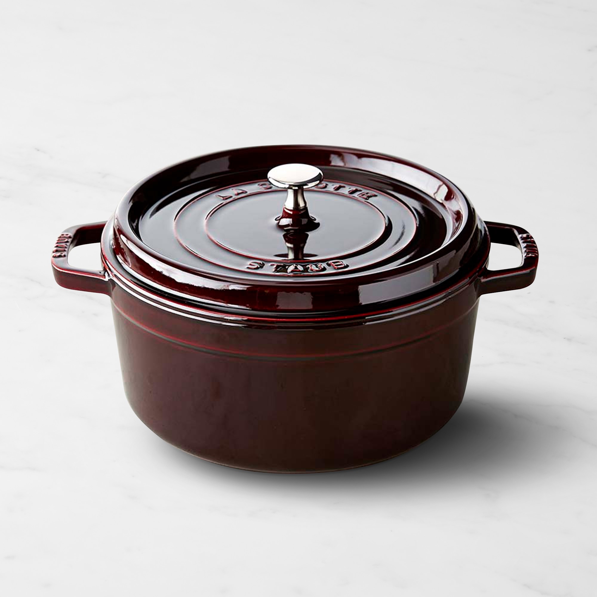 Staub Enameled Cast Iron Round Dutch Oven