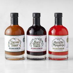 Williams Sonoma Merry & Bright Cocktail Trio