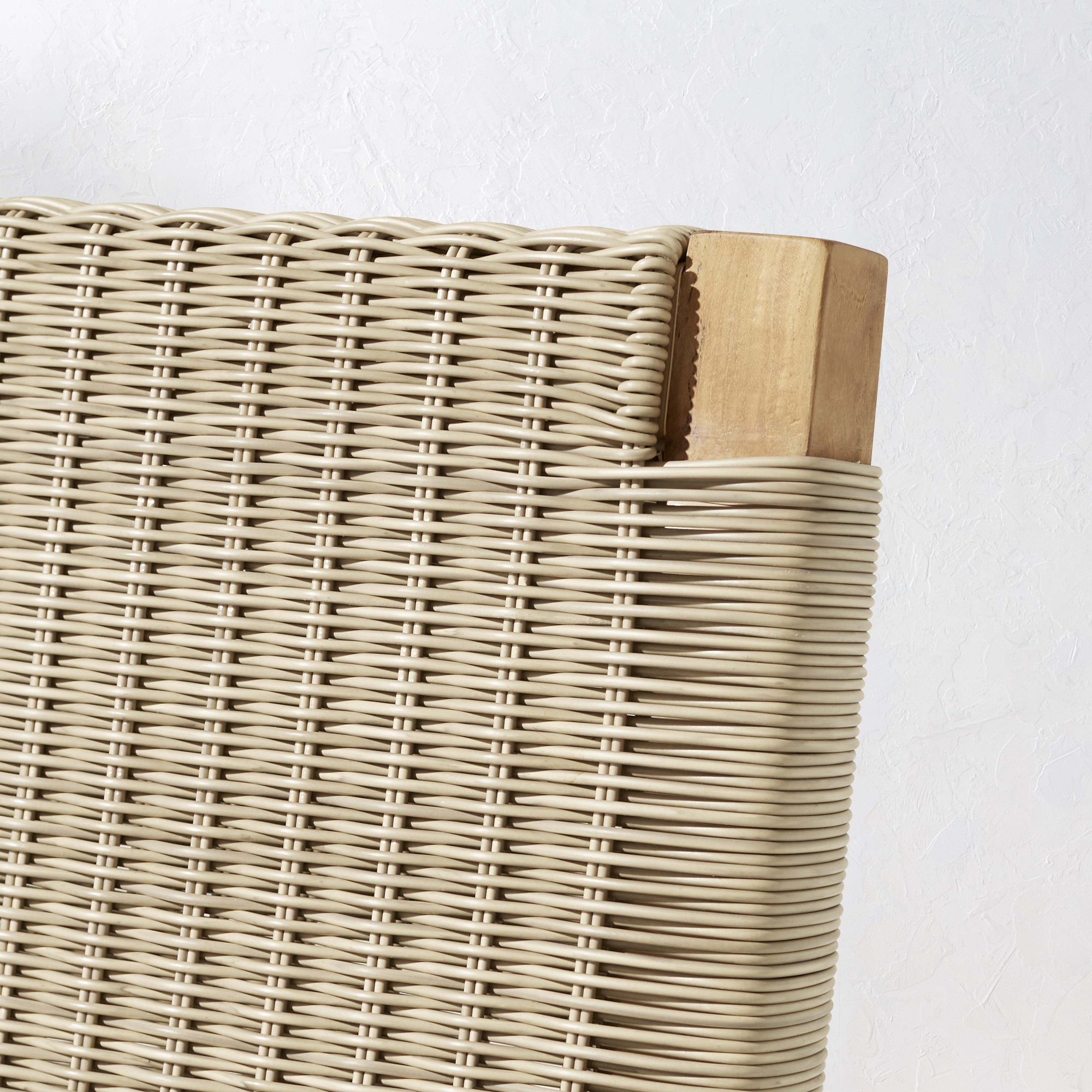 Larnaca Teak x All-Weather Weave Bar Stool