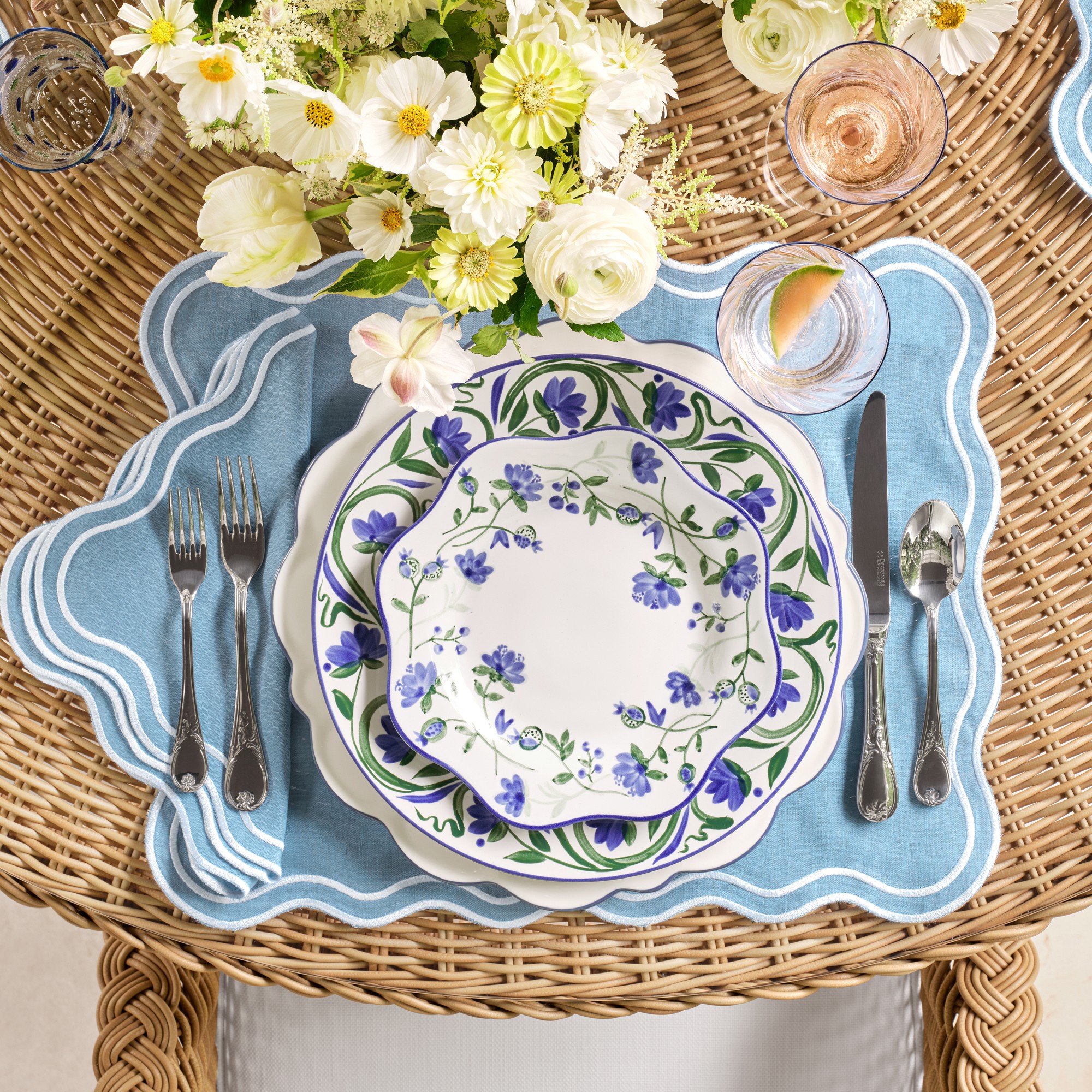 AERIN Garden Bouquet Salad Plates