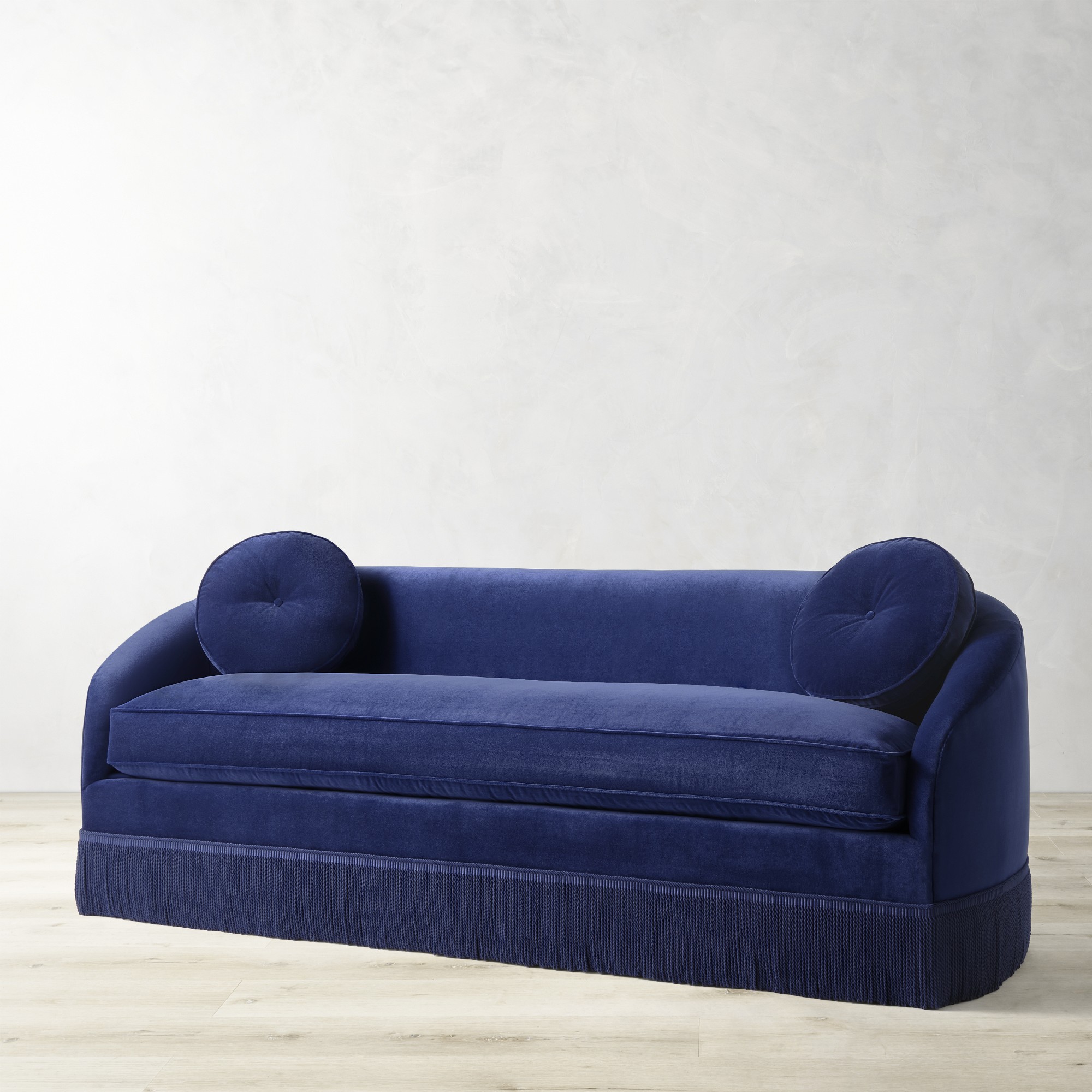 Camile Sofa with Samuel & Sons Fringe (76