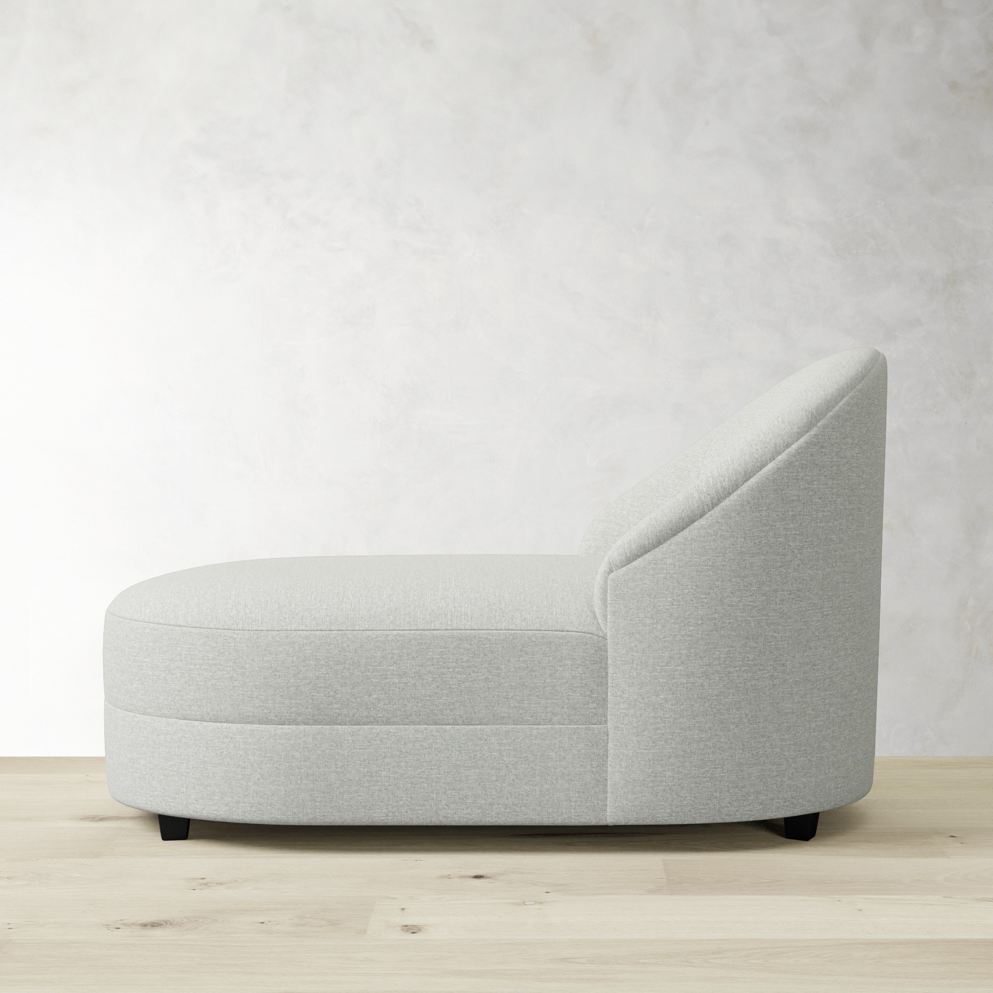 Capri Upholstered Stand Alone Chaise (60