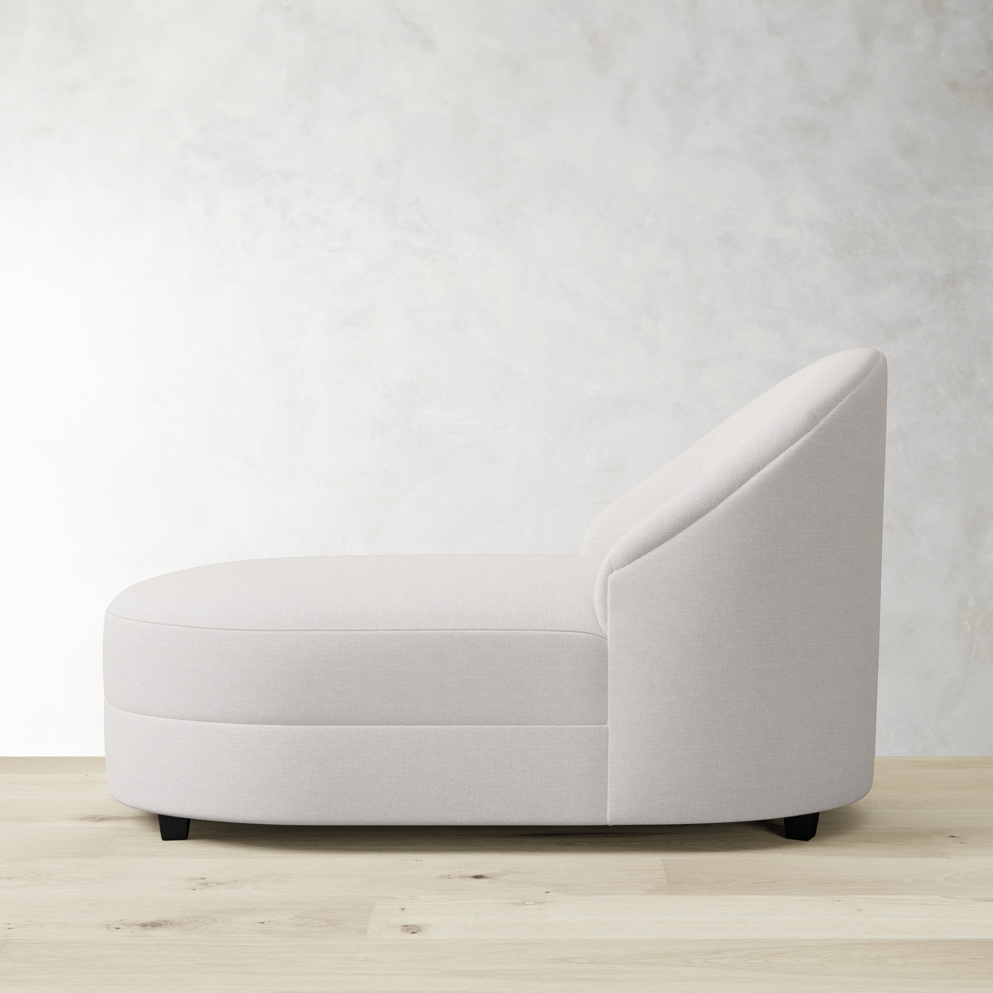 Capri Upholstered Stand Alone Chaise (60