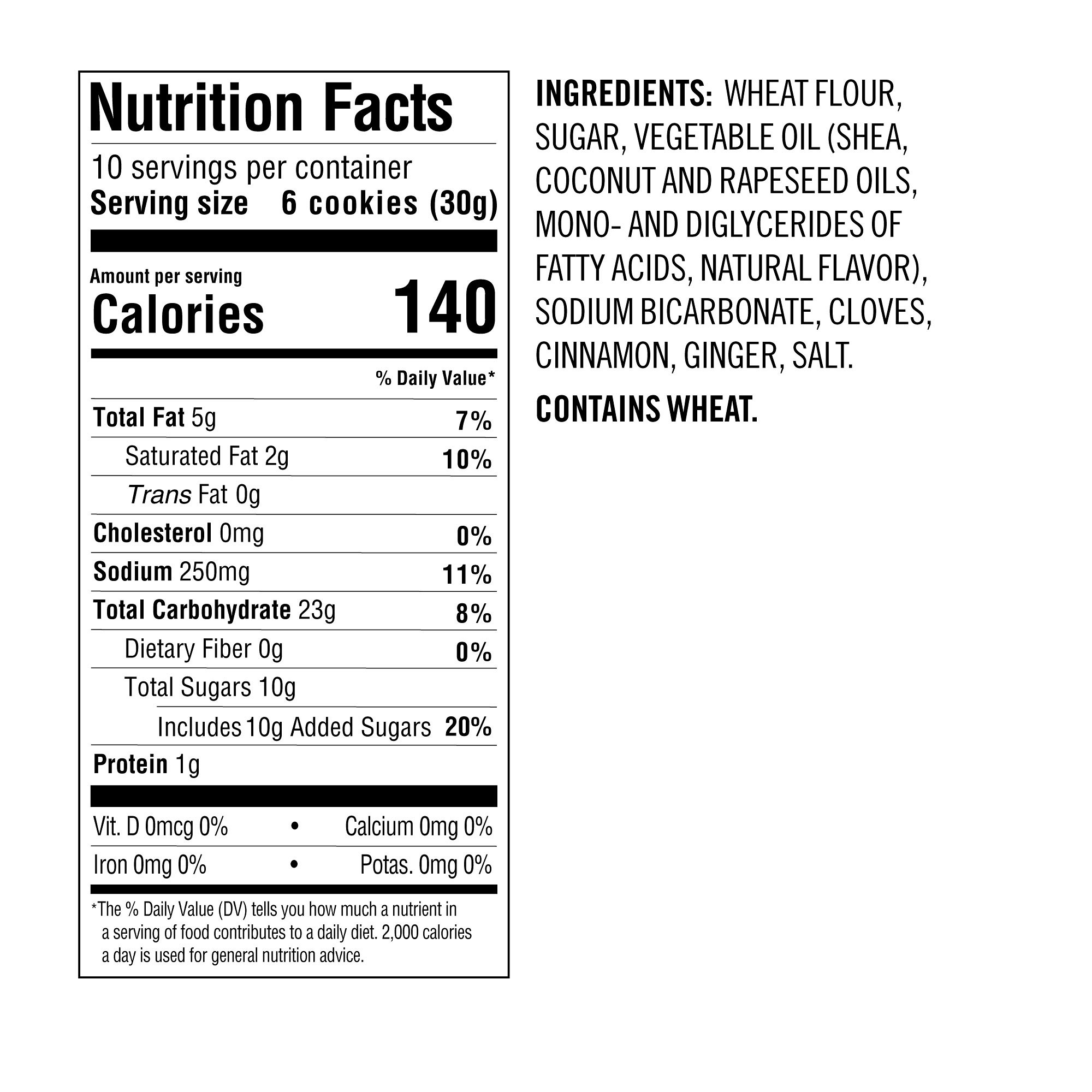 Williams Sonoma Ginger Spice Cookies