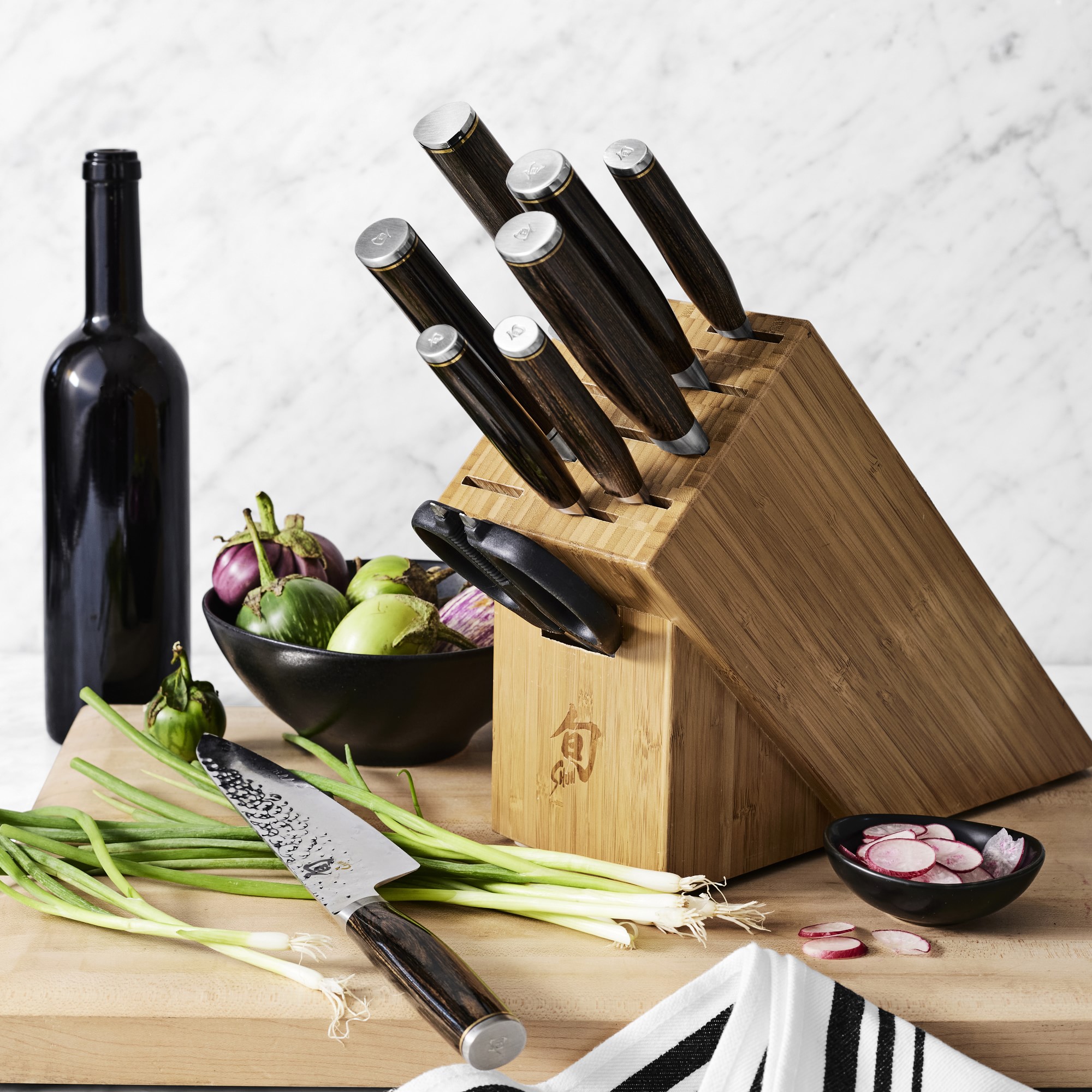 Shun Premier Knives, Set of 10