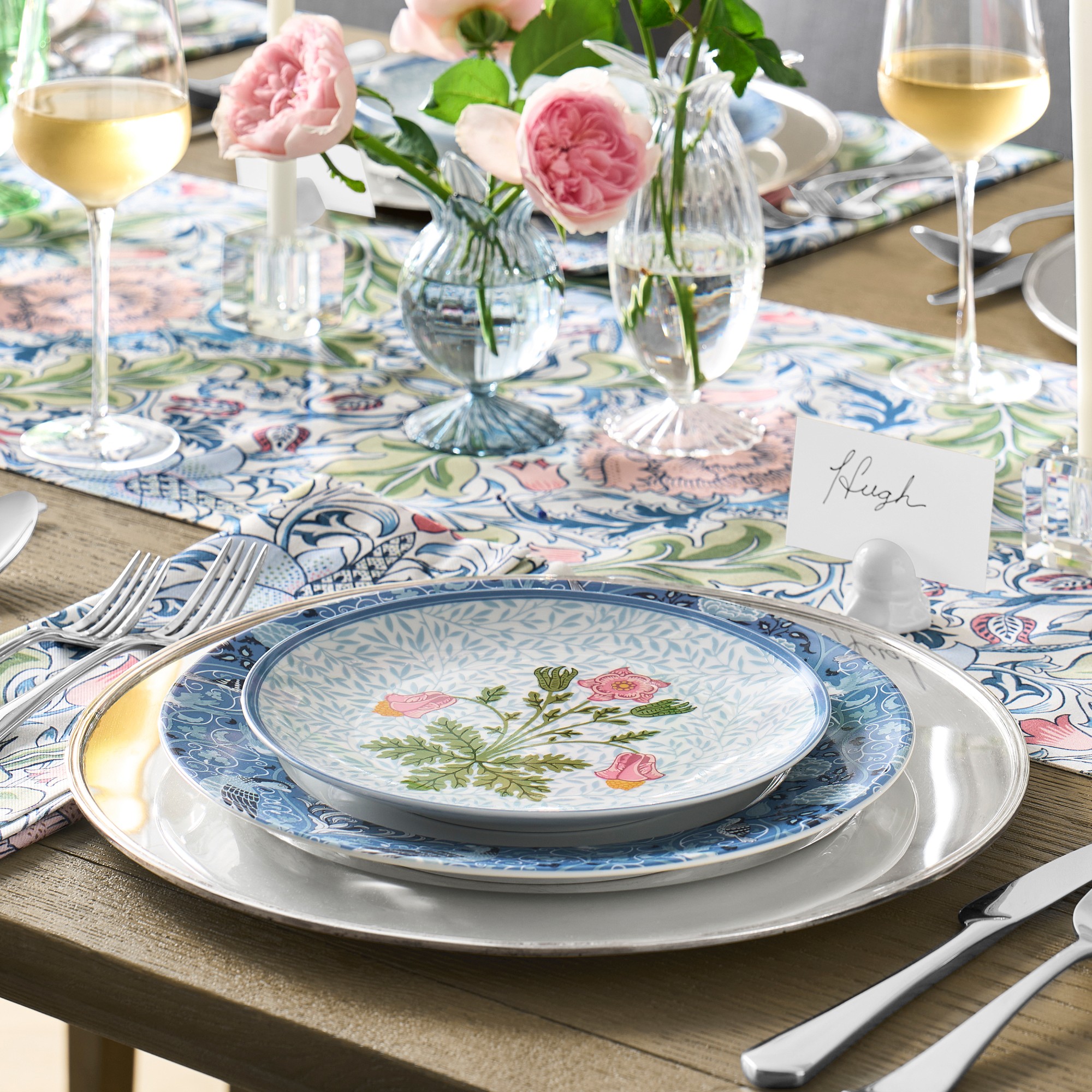Morris & Co. x Williams Sonoma Hammersmith Dinner Plates, Set of 4