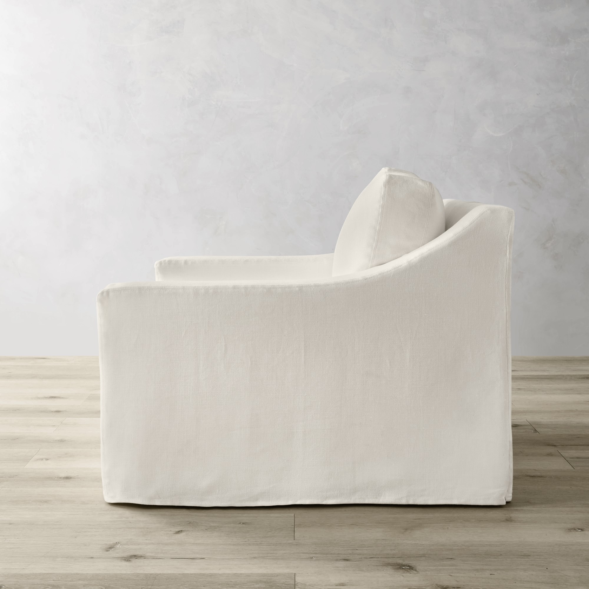 Ghent Slope Arm Slipcovered Occasional Chair