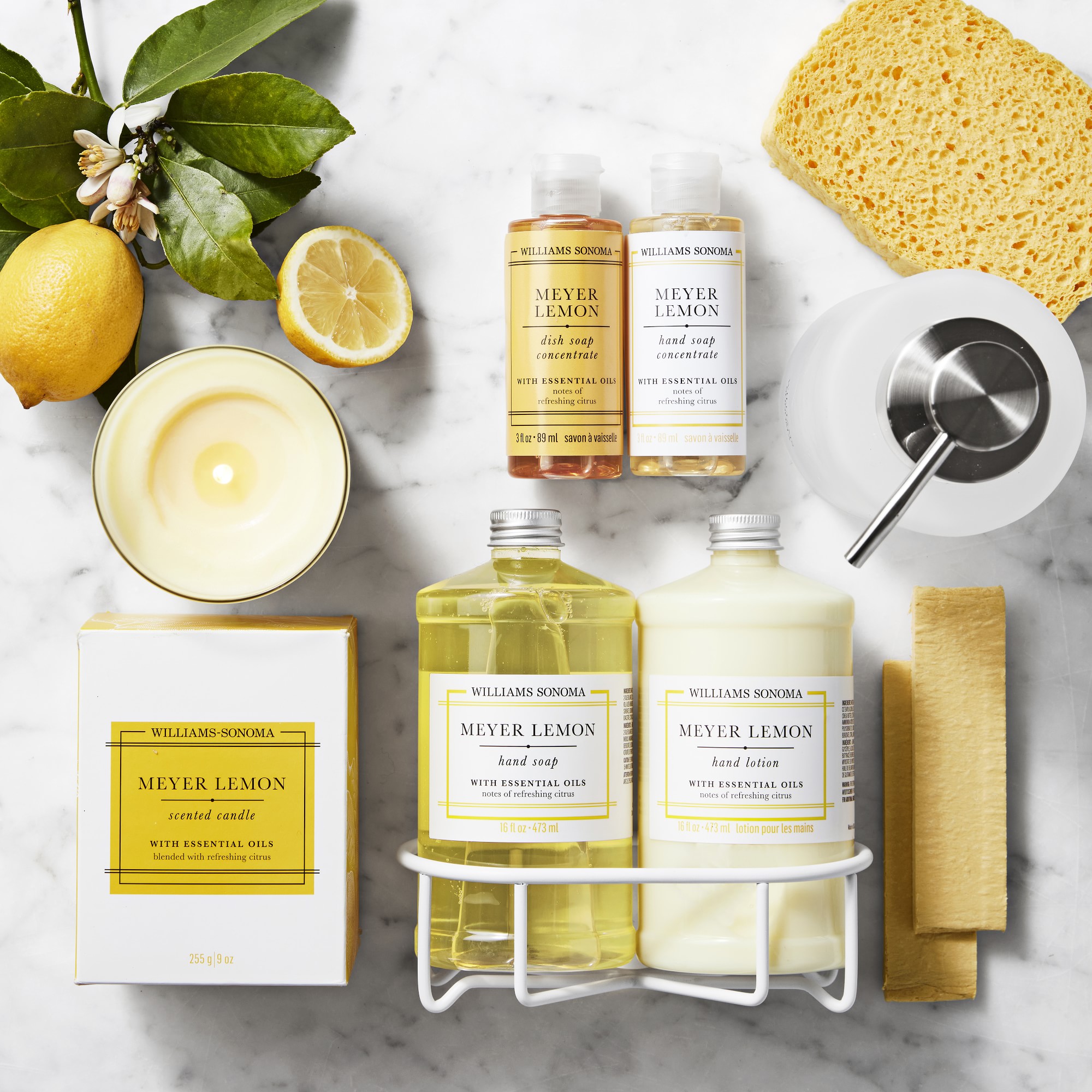 Williams Sonoma Meyer Lemon Candle