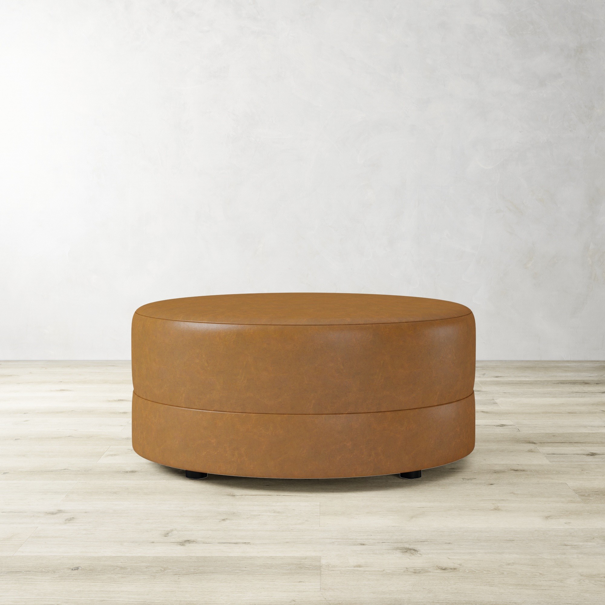 Capri Round Coffee Table Ottoman (36