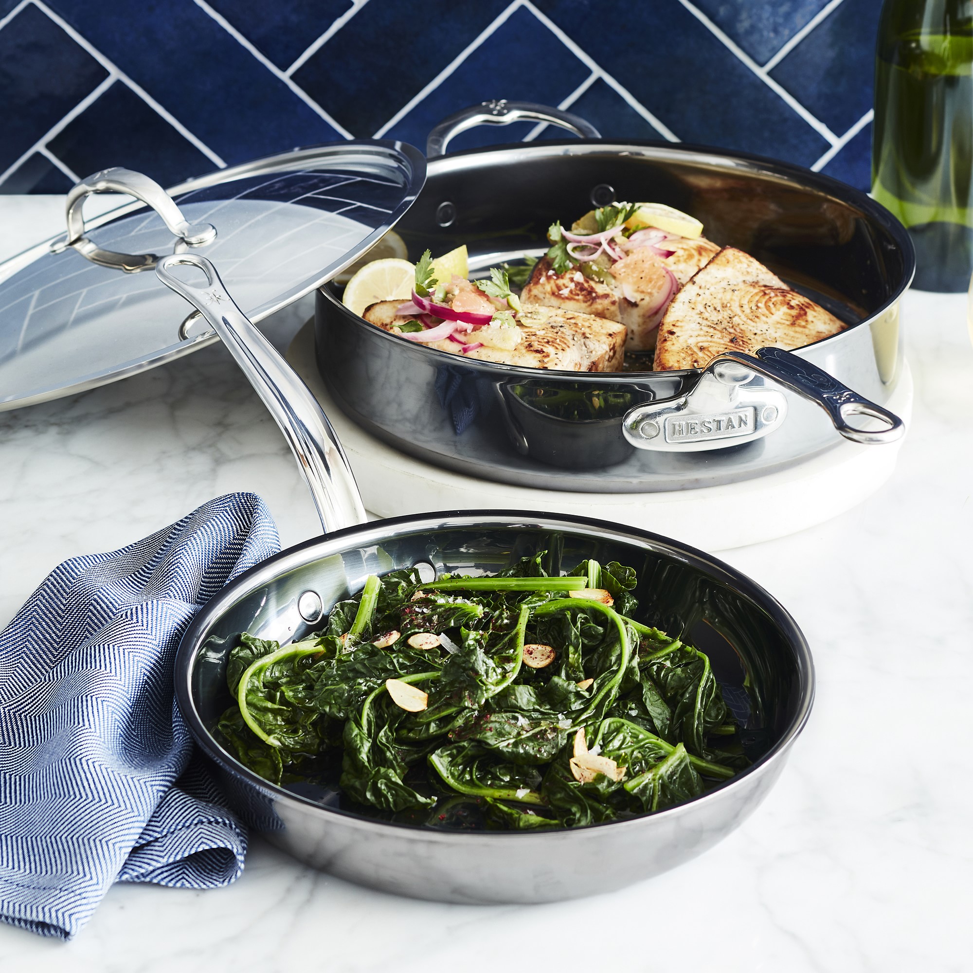 Hestan NanoBond® Titanium Stainless-Steel Skillet Fry Pan