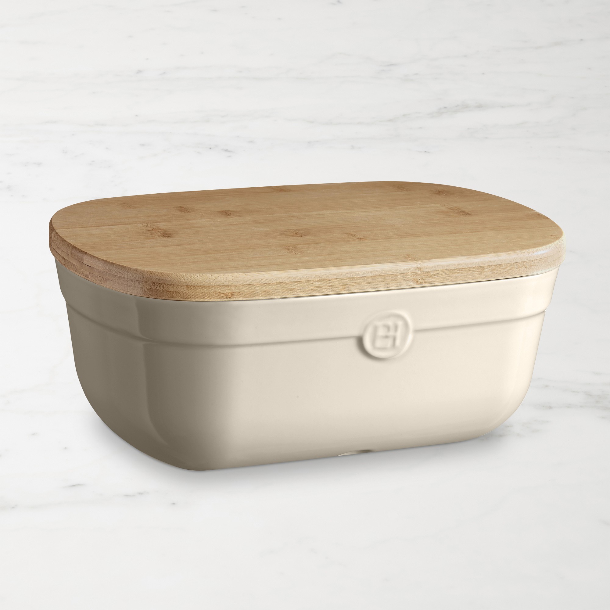 Emile Henry French Ceramic Bread Box