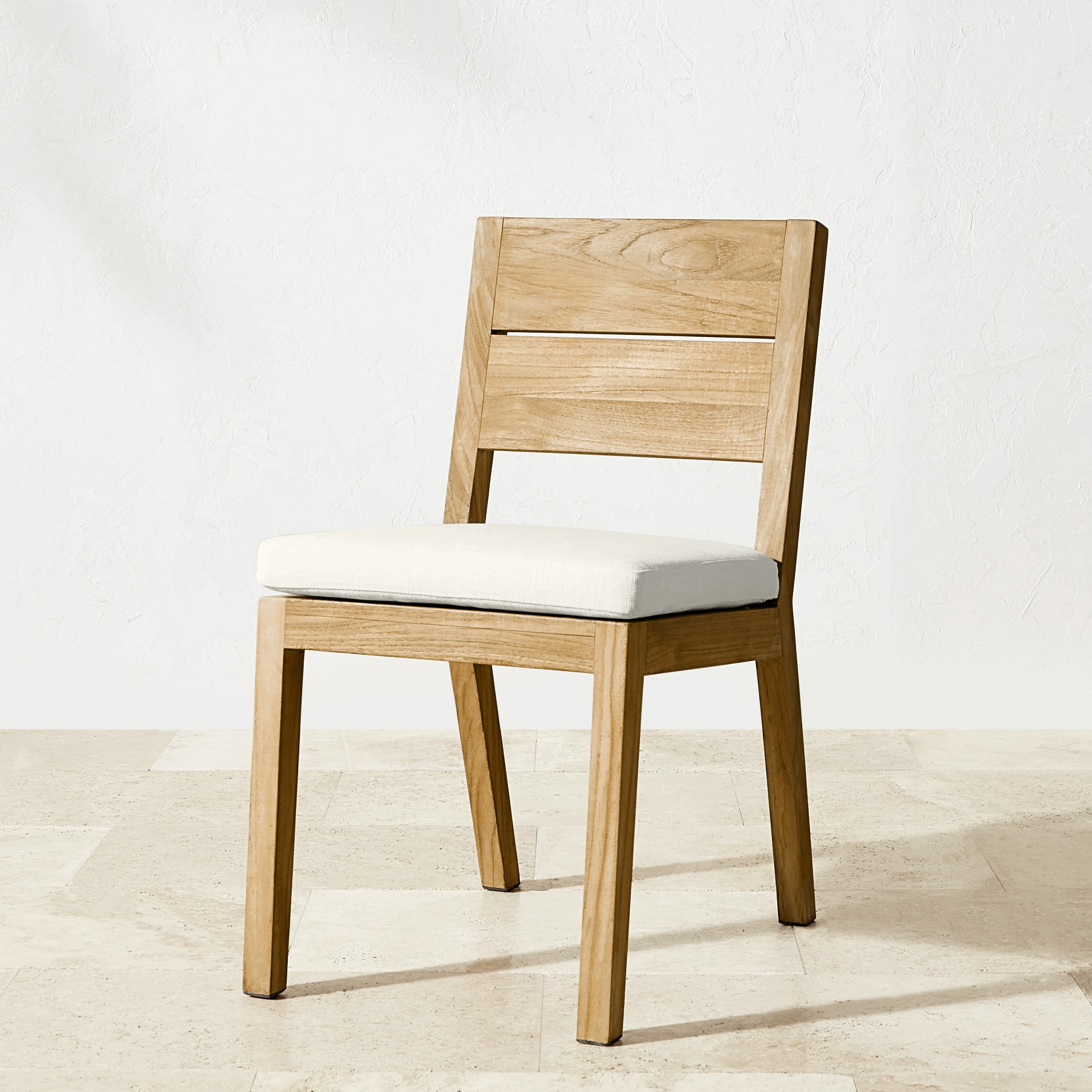 Larnaca Outdoor Teak Dining Side Chair