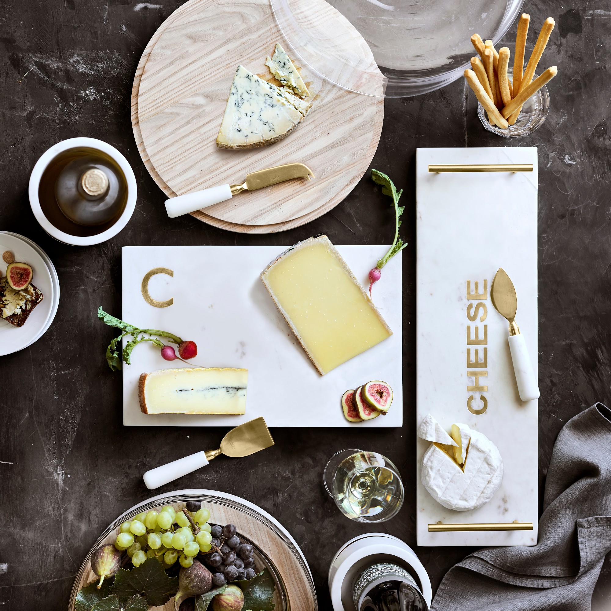 Marble & Brass