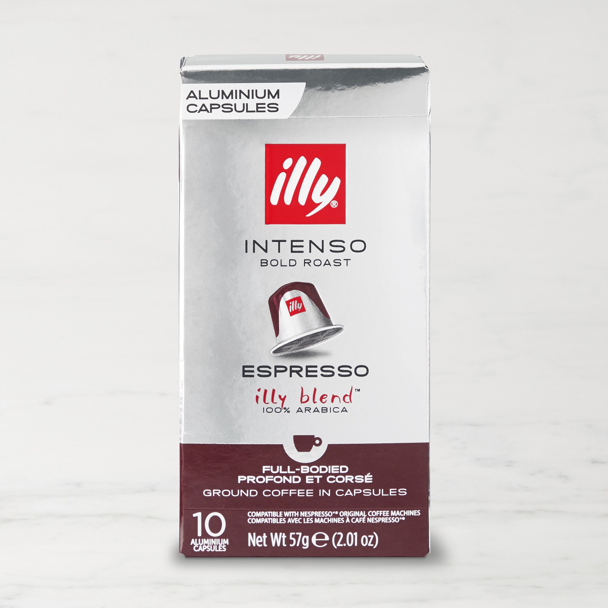 illy Aluminum Coffee Capsule, Intenso Dark