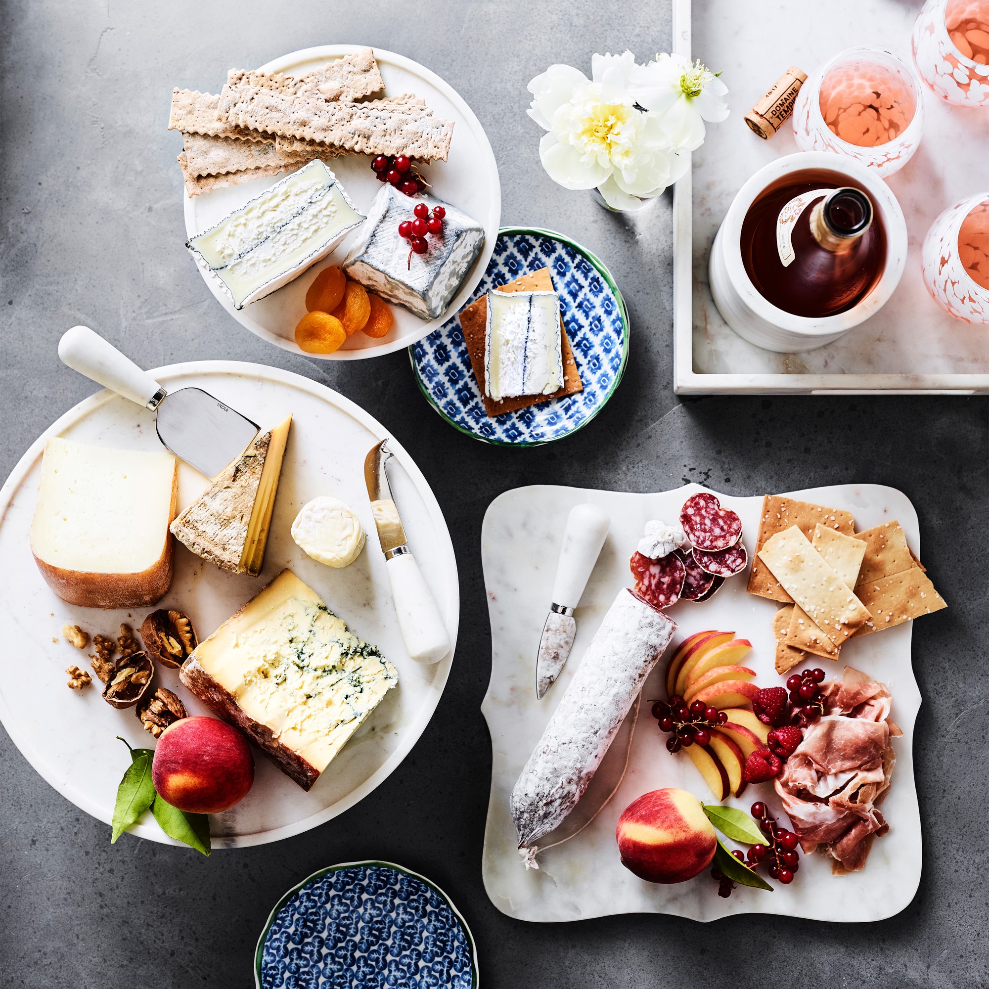 Marble Round Cake Stand