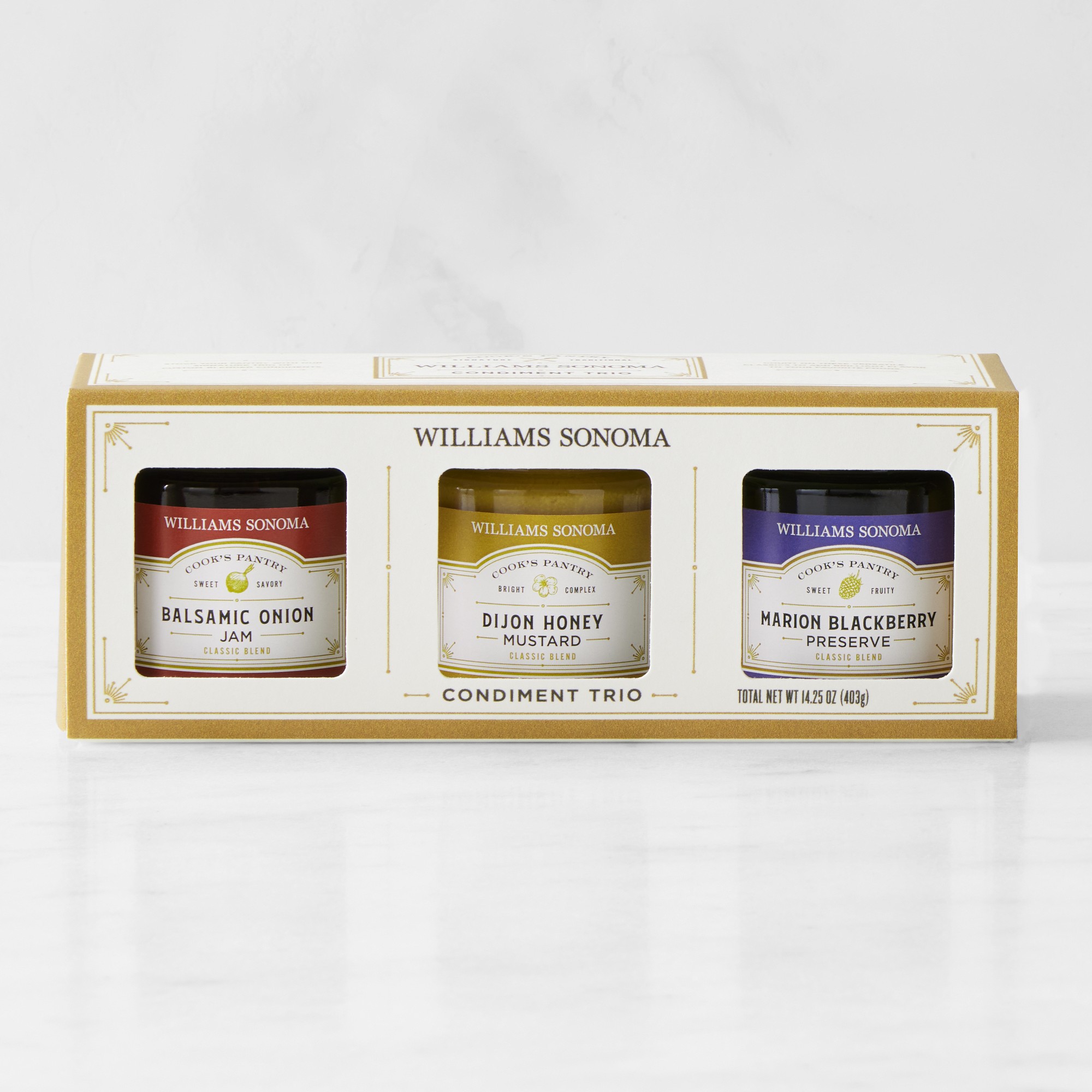 Williams Sonoma Condiment Trio Gift Set