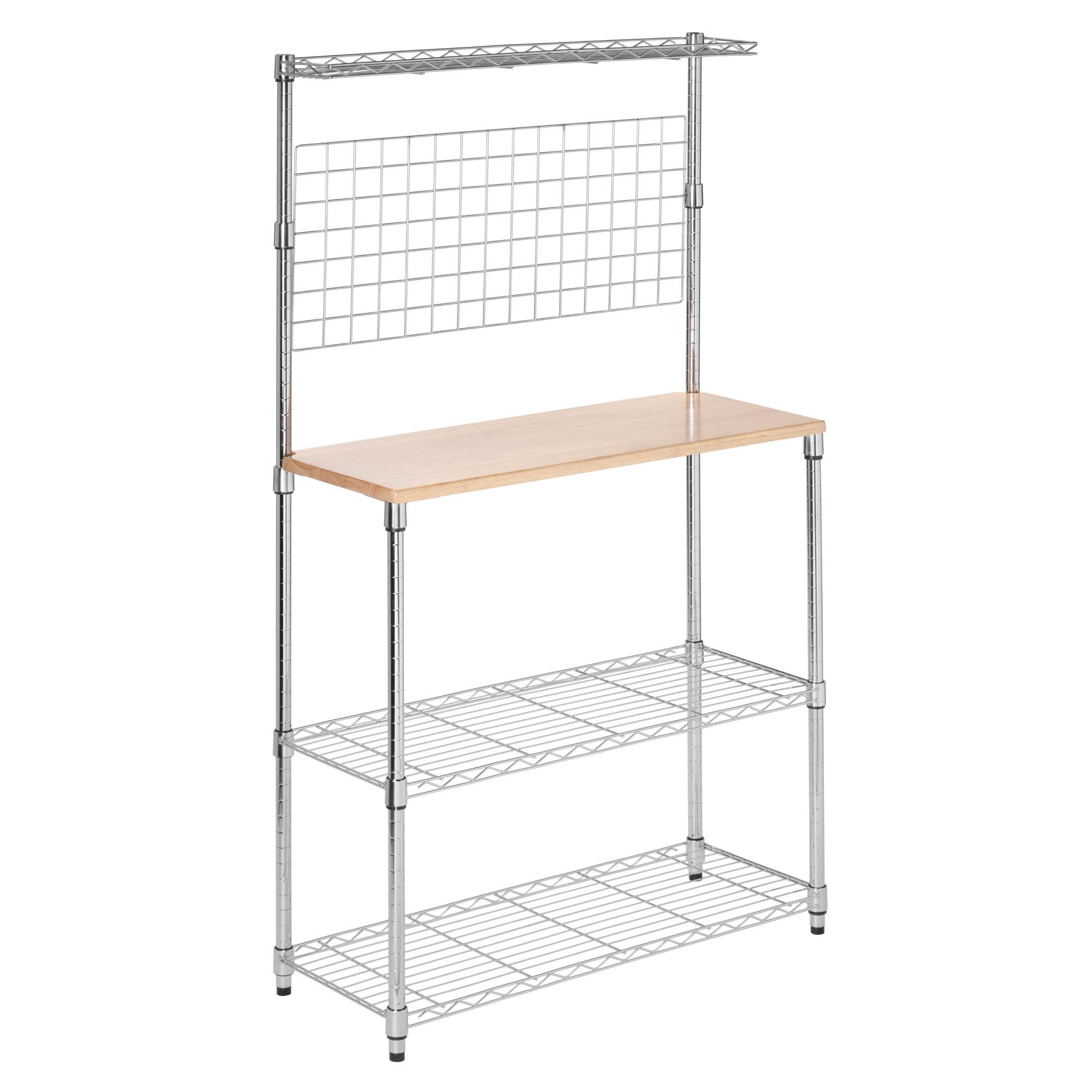 Kitchen Island with Pot Racks
