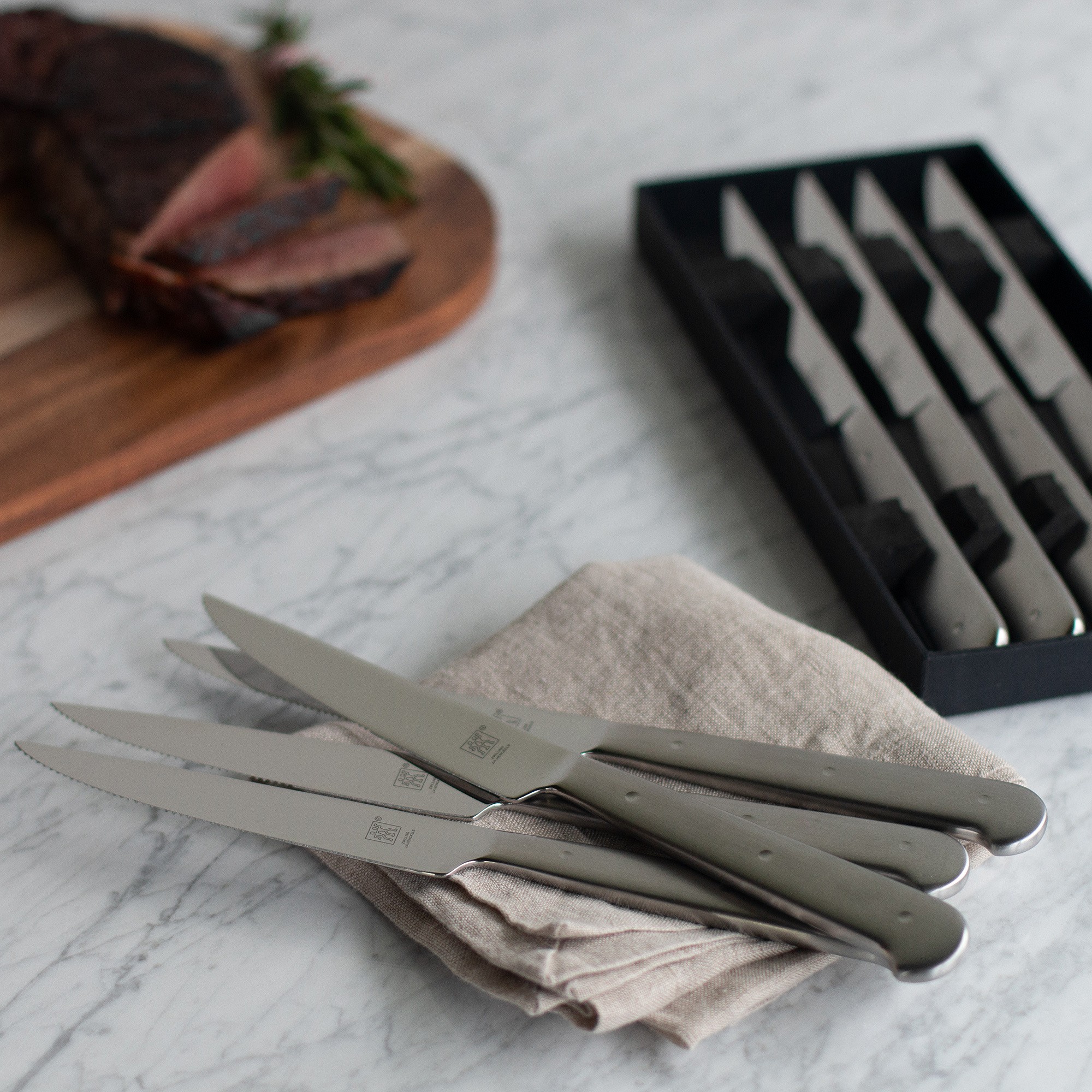 Zwilling Stainless-Steel Steak Knives, Set of 8