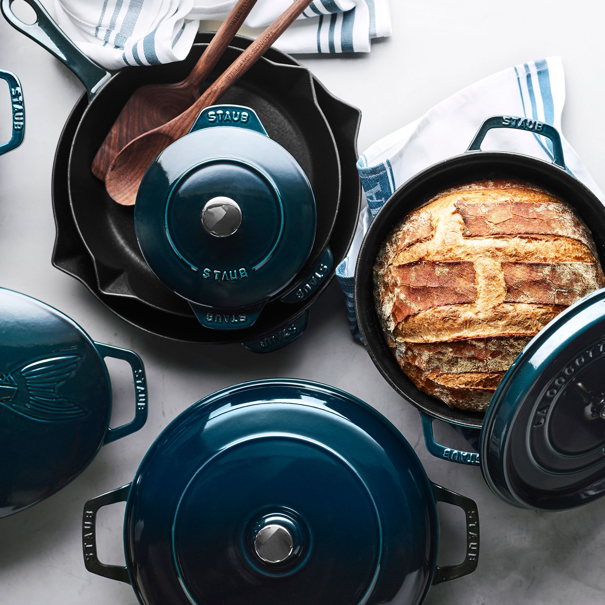 Staub Enameled Cast Iron Petite French Oven, 1 1/2-Qt.