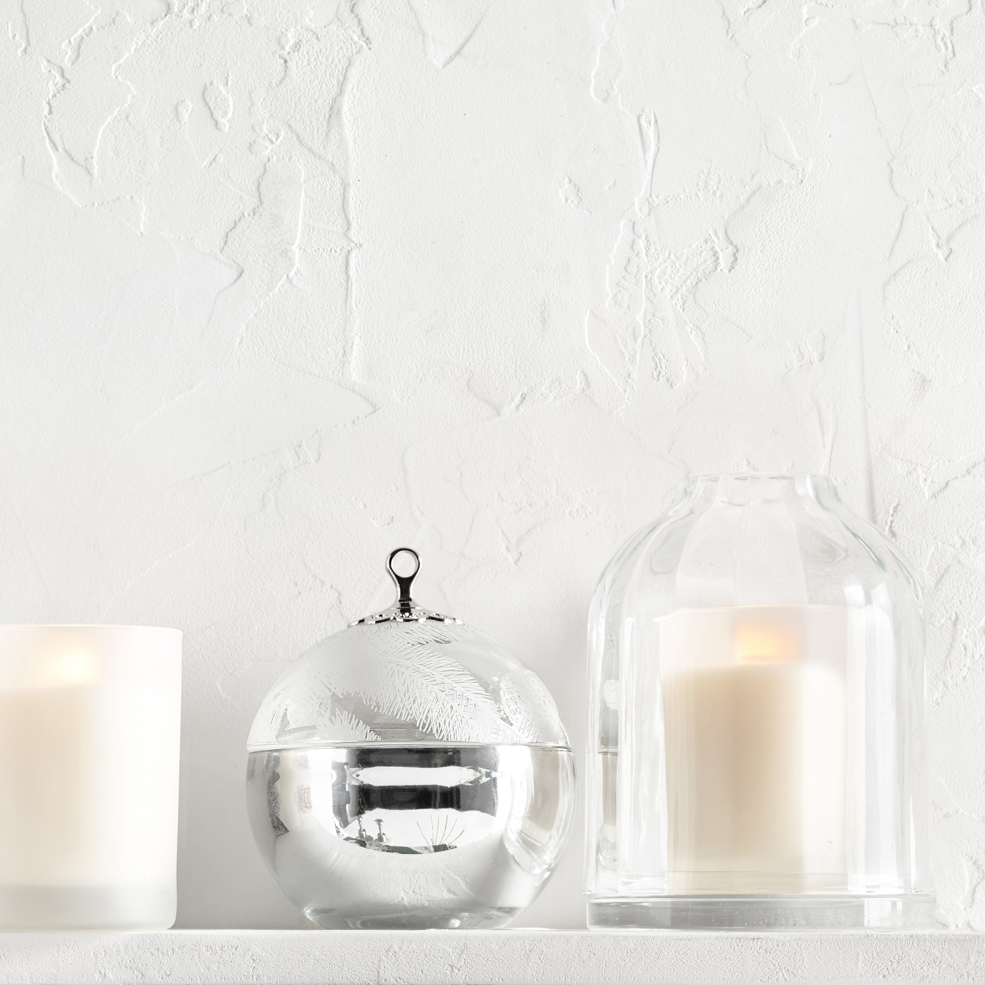 Glass Candle Cloche