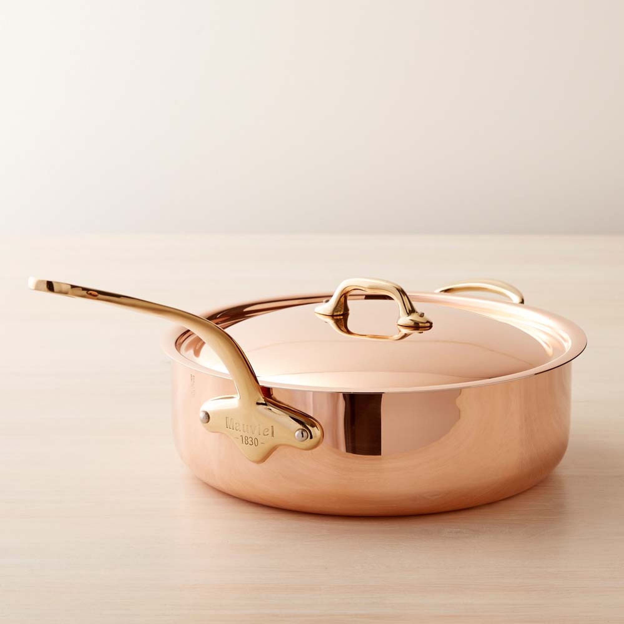 Mauviel M'150B Copper Sauté Pan