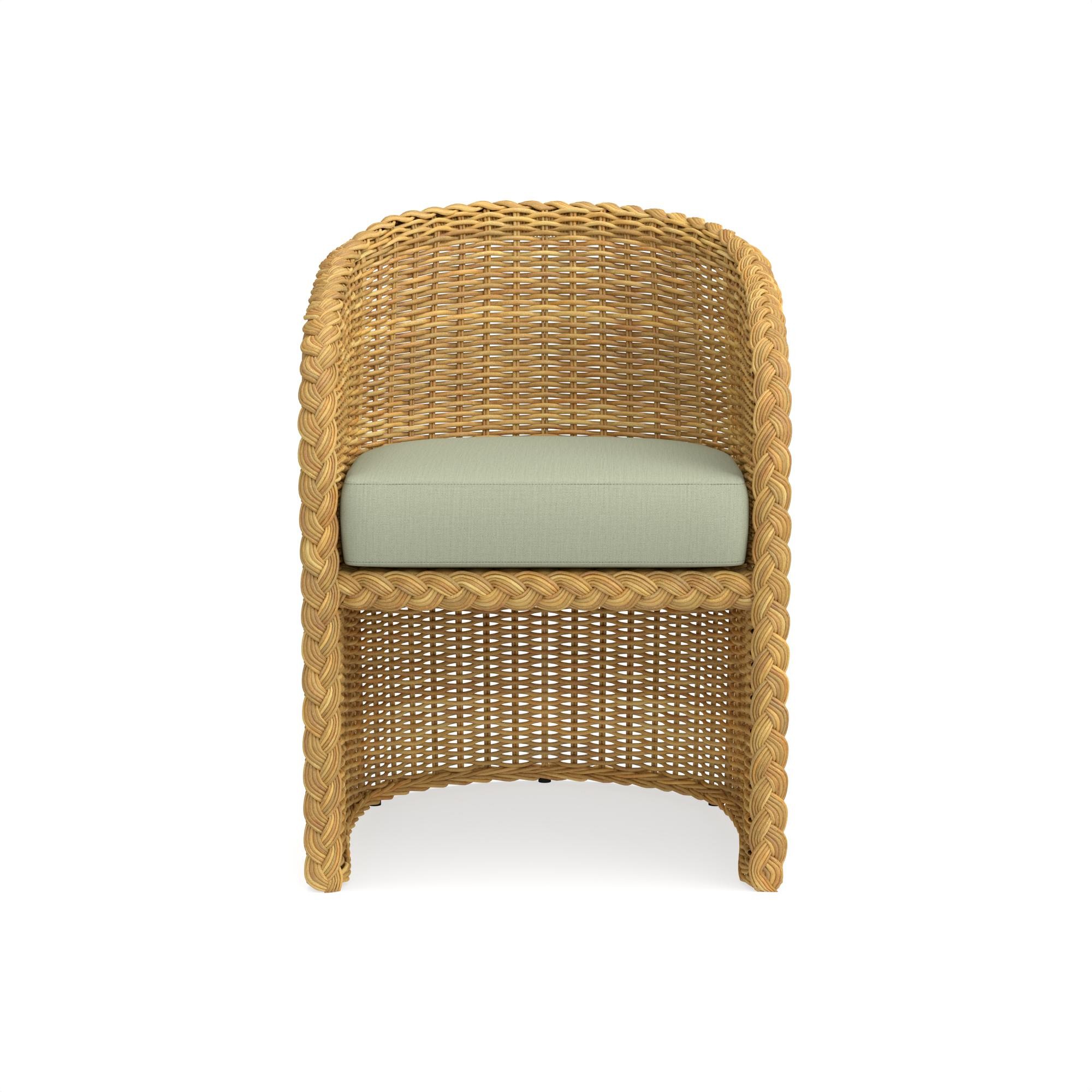AERIN East Hampton Outdoor Dining Chair Cushions