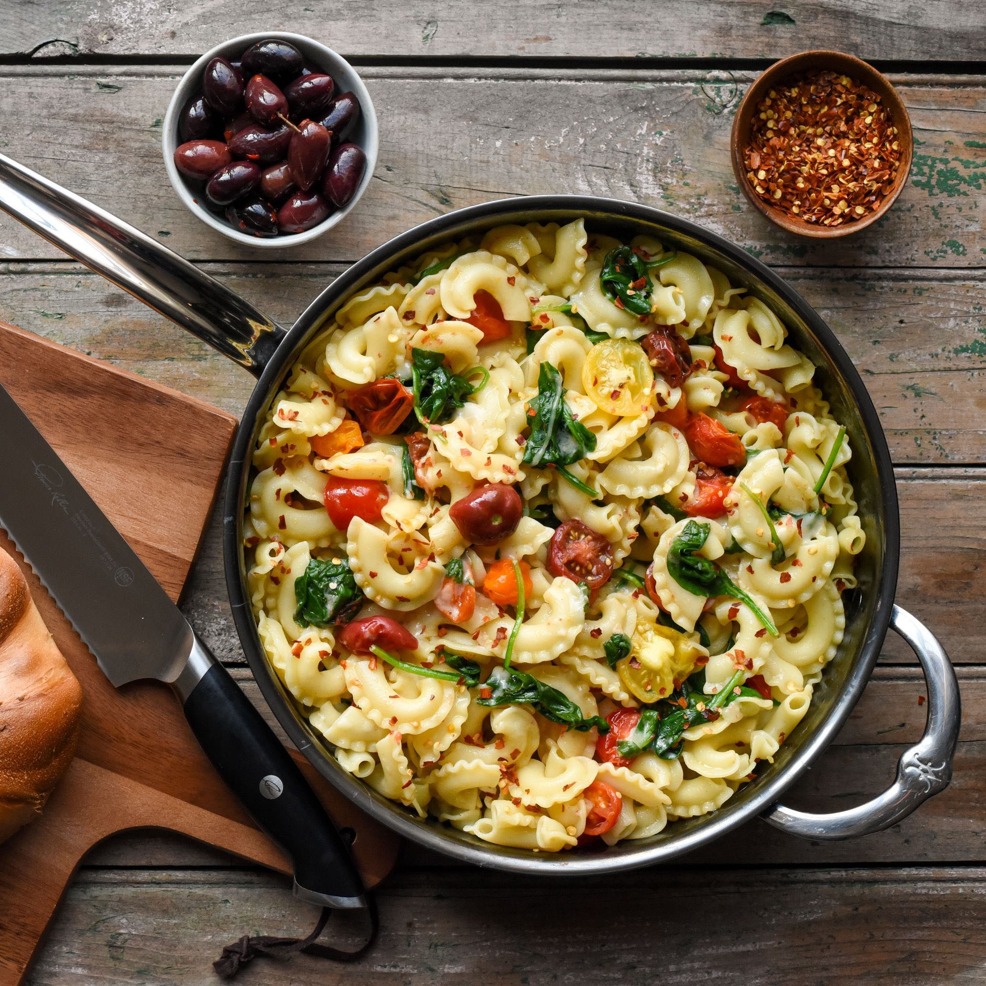 Hestan NanoBond® Titanium Stainless-Steel Sauté Pan