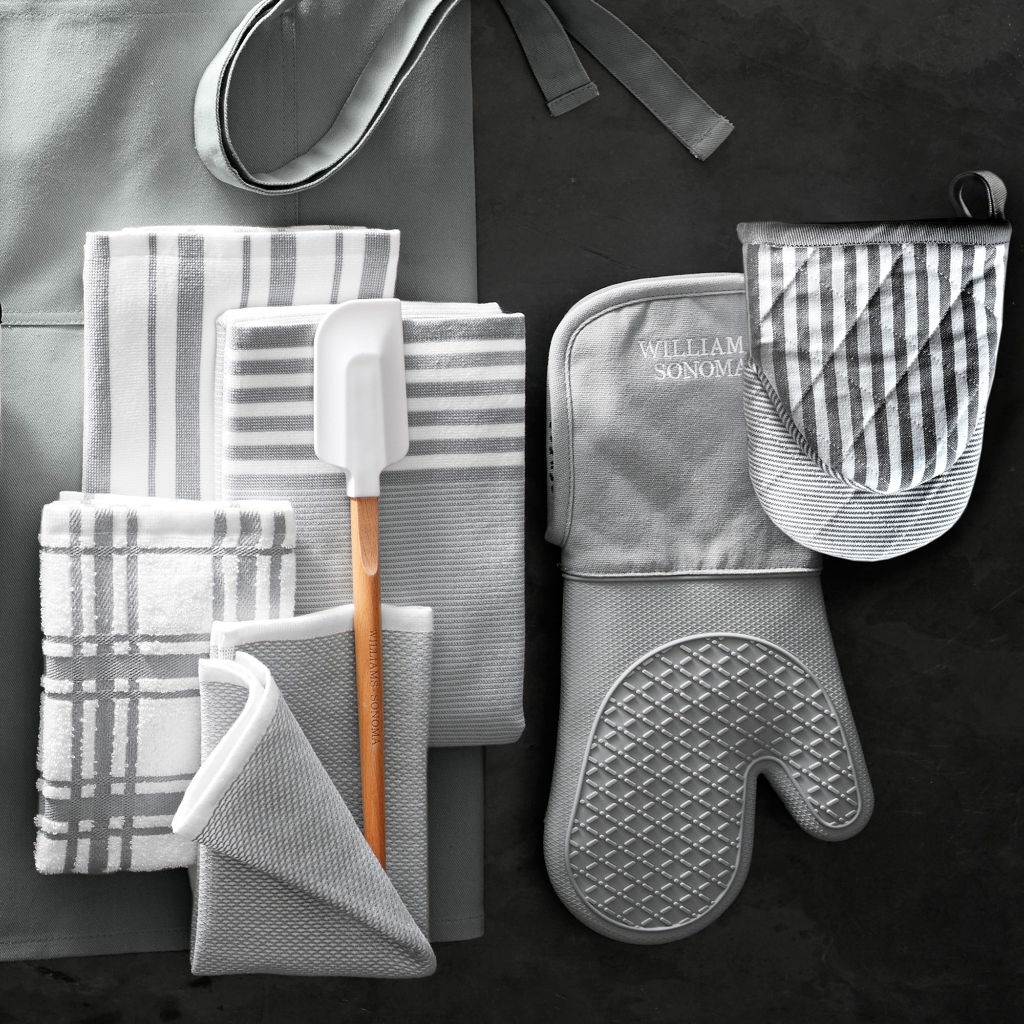 Williams Sonoma Silicone Spatula with Stainless-Steel Handle