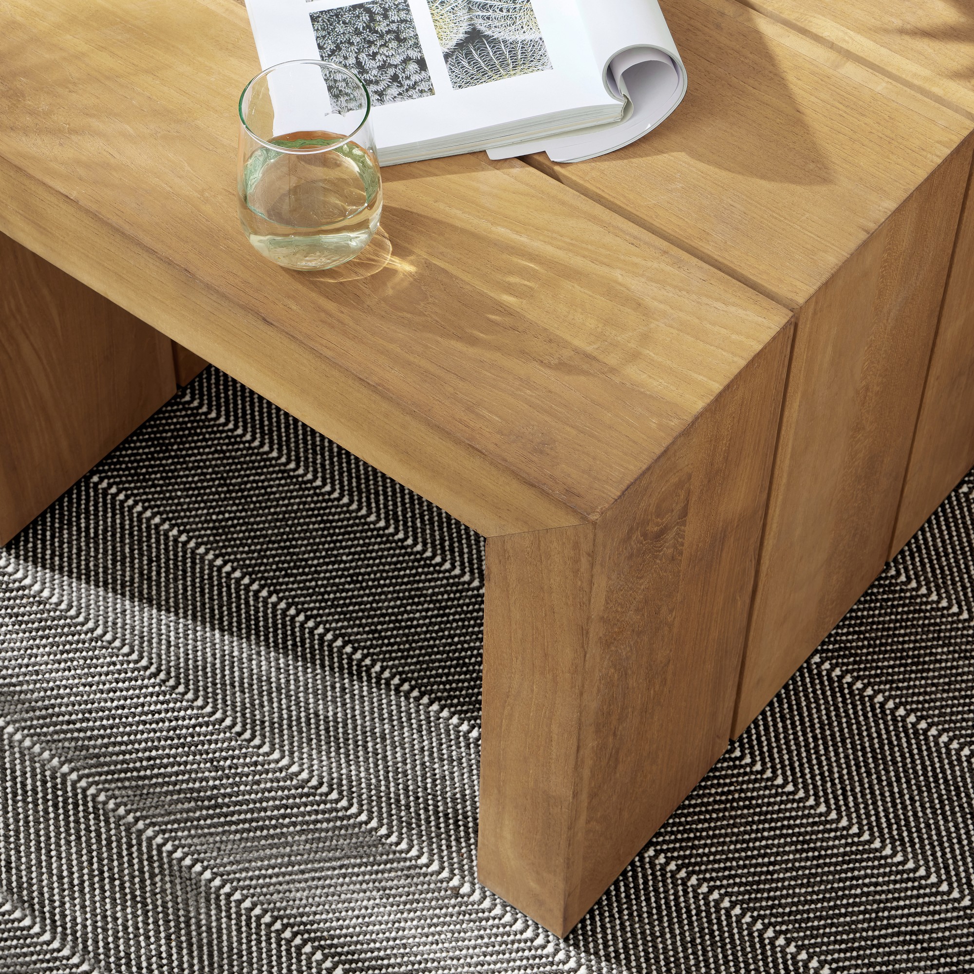 Larnaca Outdoor Teak Side Table (24