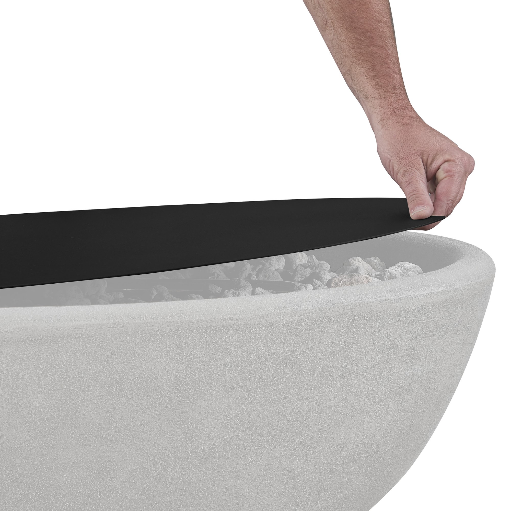 Banff Oval Steel Lid (50.5