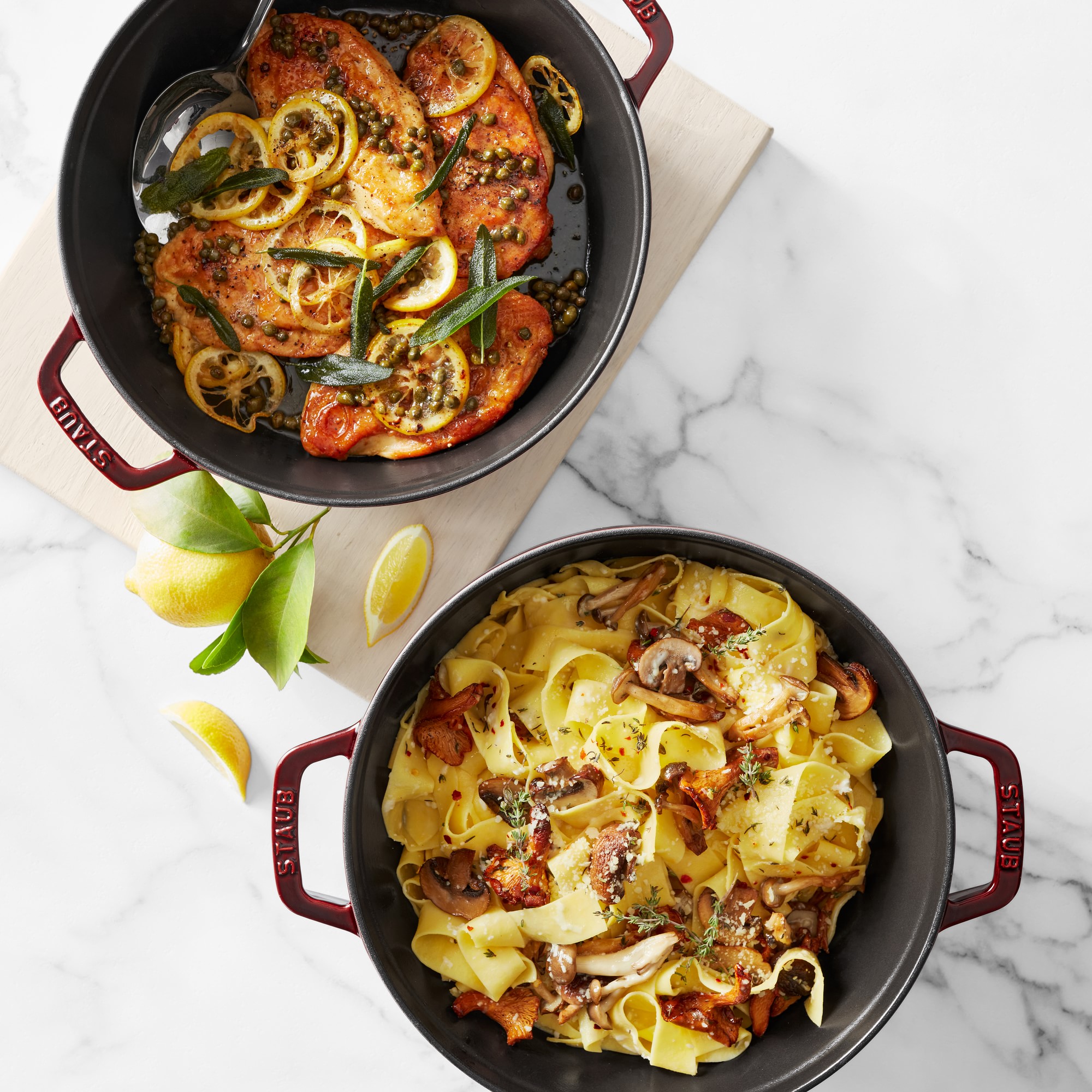 Staub Enameled Cast Iron Stackable Cookware Set