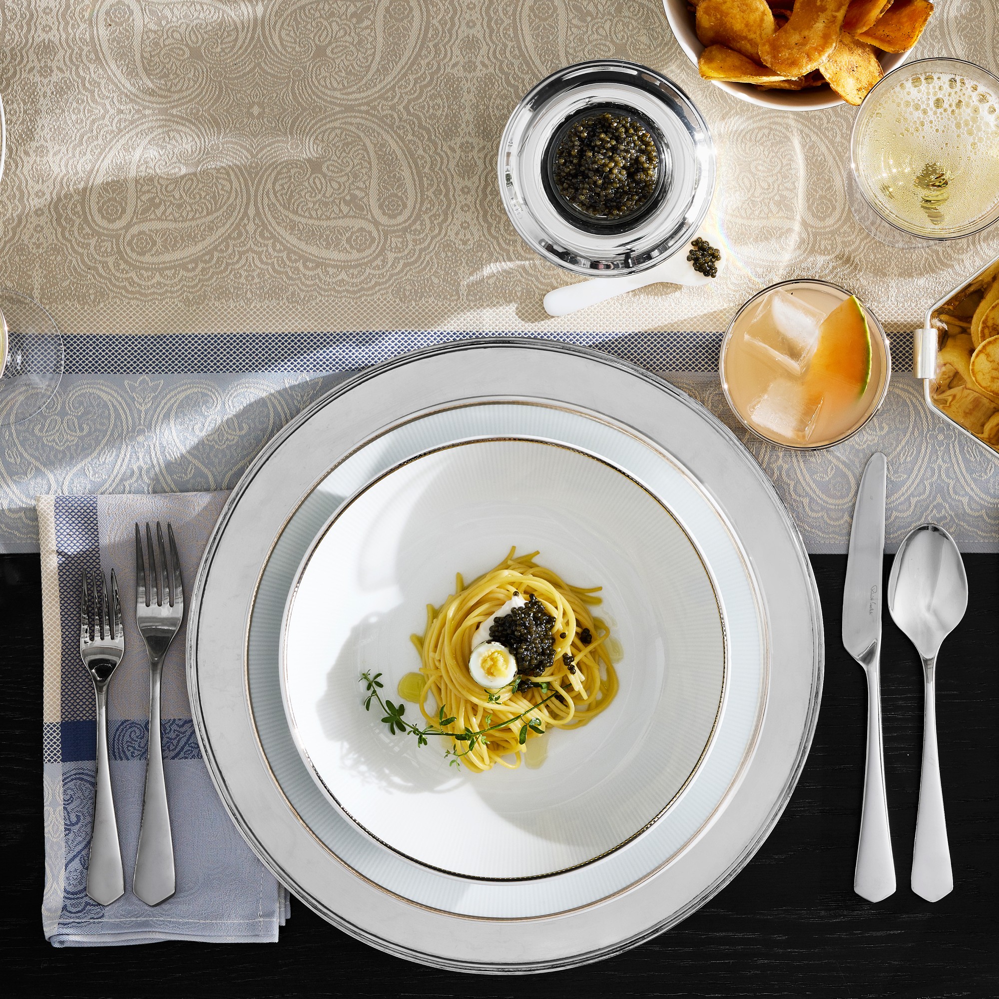 Heirloom Silver Caviar Bowl