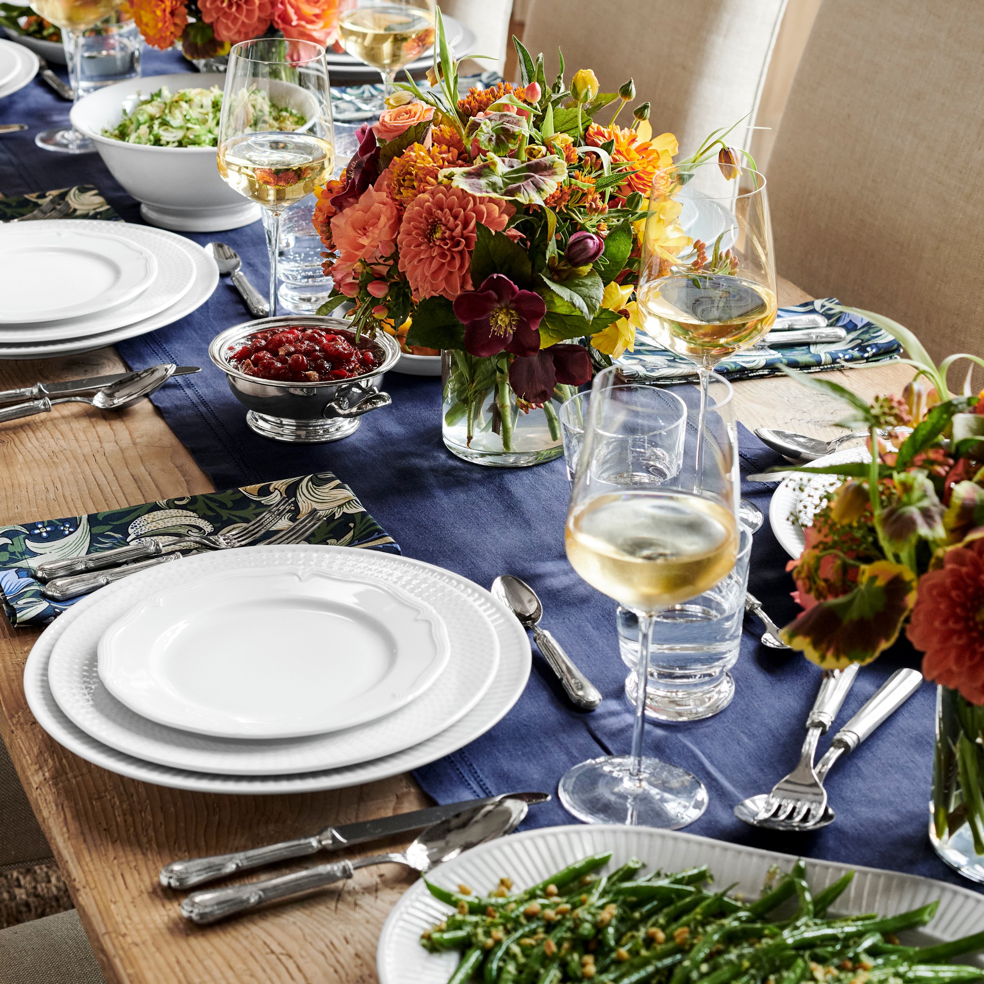Morris & Co. x Williams Sonoma Golden Lily Napkins, Set of 4