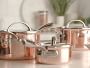 Williams Sonoma Signature Thermo-Clad™ Copper Covered Sauté Pan with Helper Handle