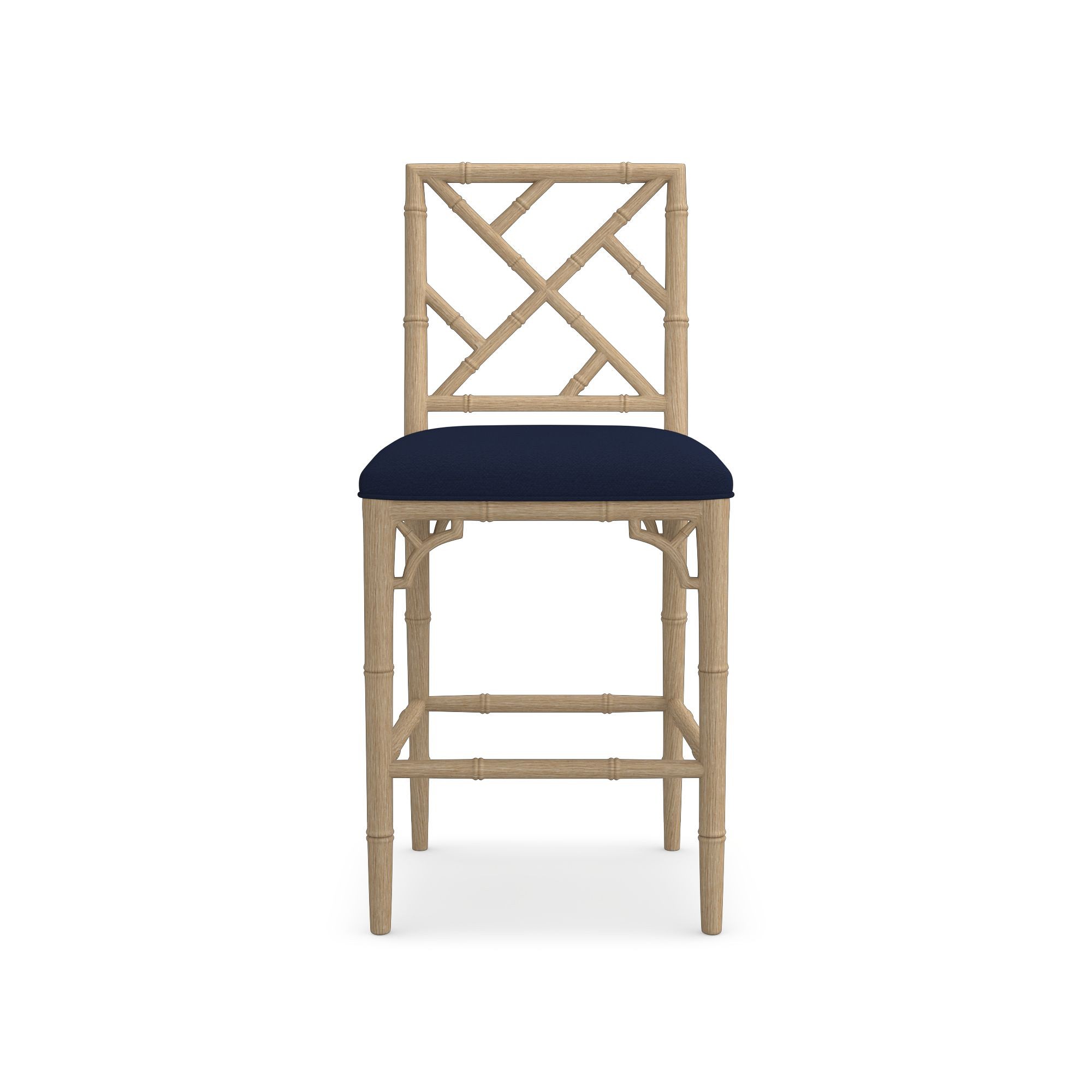 Chippendale Upholstered Bistro Counter Stool