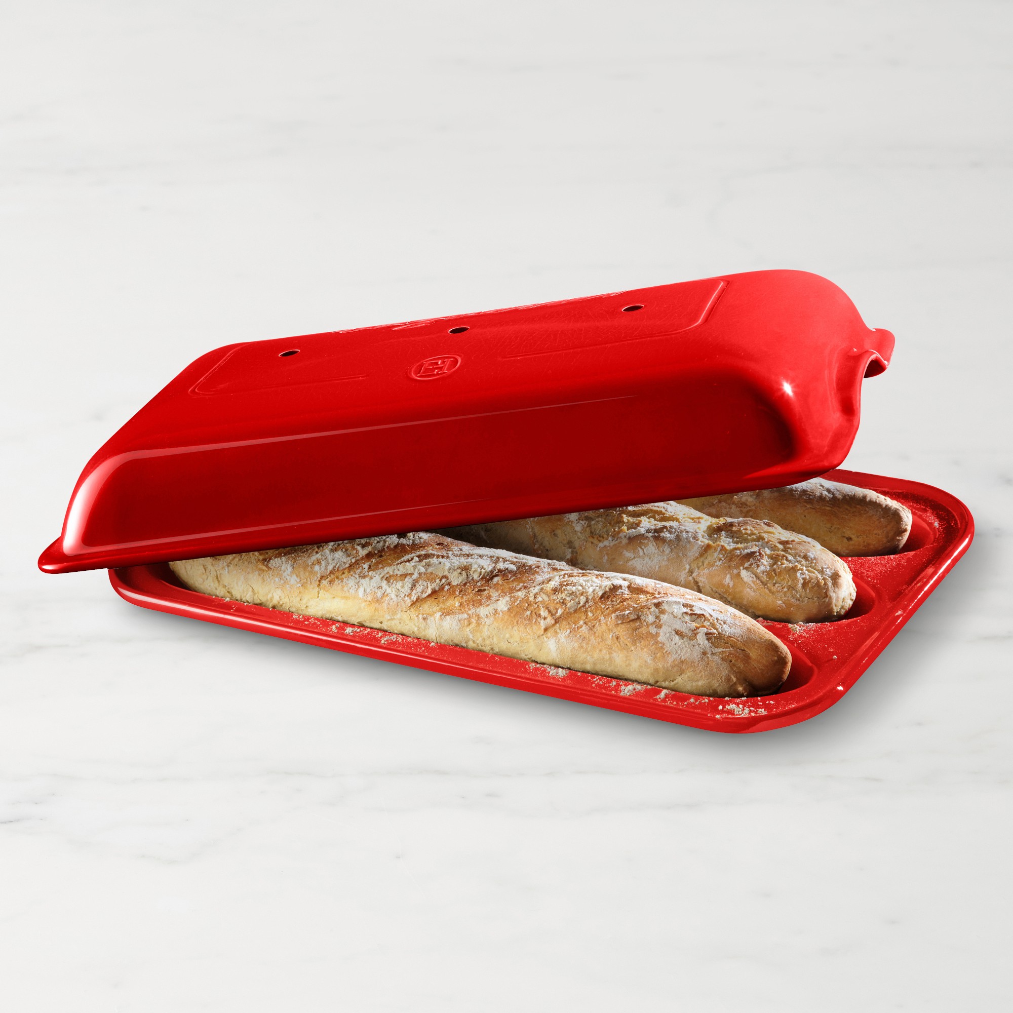 Emile Henry French Ceramic Baguette Baker
