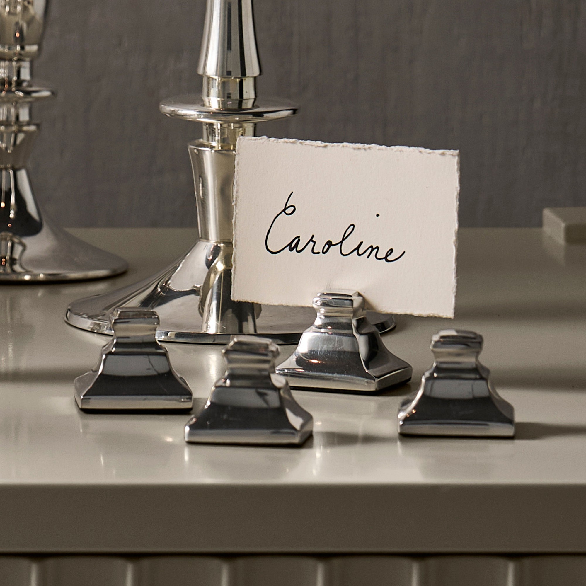 Heirloom Name Card Holders, Set of 4