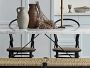 La Coupole Rectangular Iron Bistro Table (72