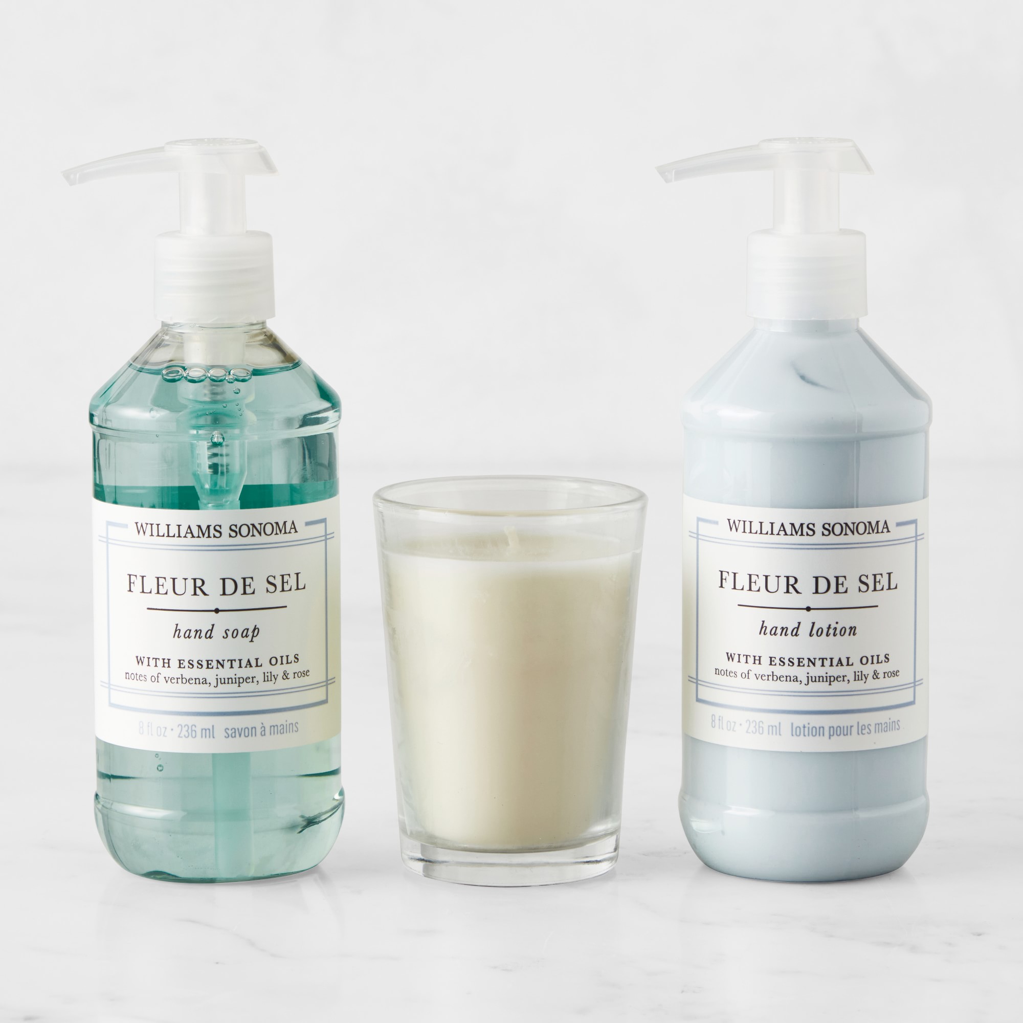 Williams Sonoma Fleur De Sel Guest Set