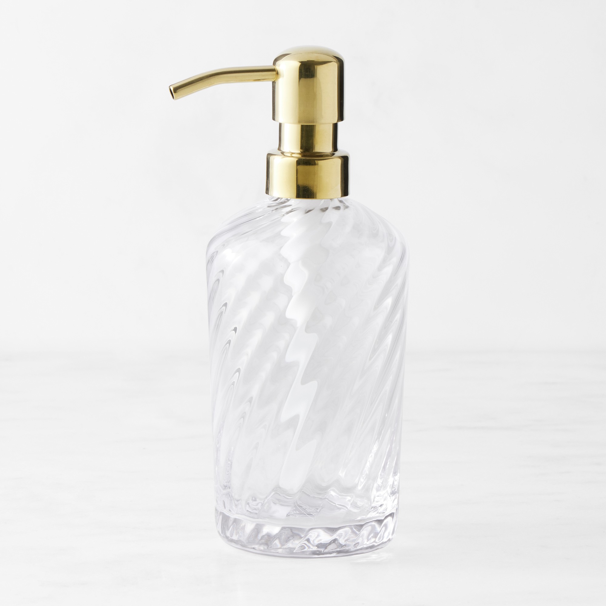 AERIN Spiral Glass Bath Collection