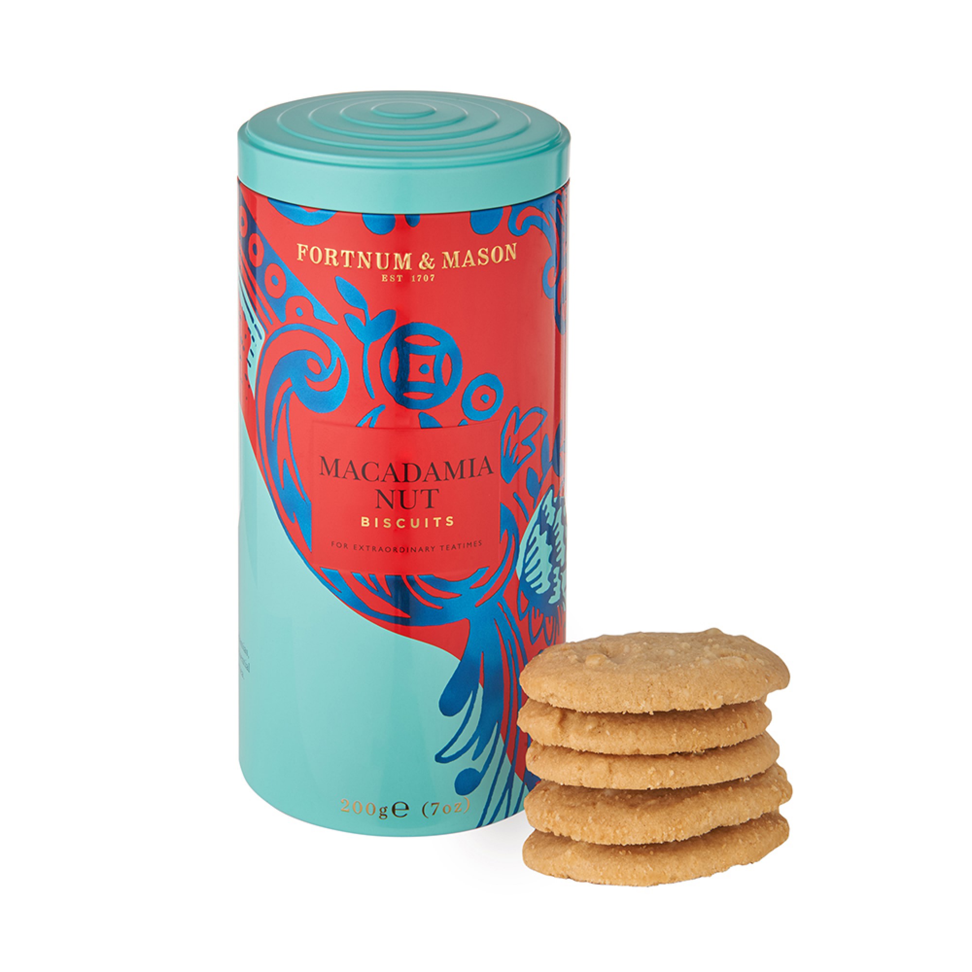 Fortnum & Mason Piccadilly Biscuits, Macadamia Nut