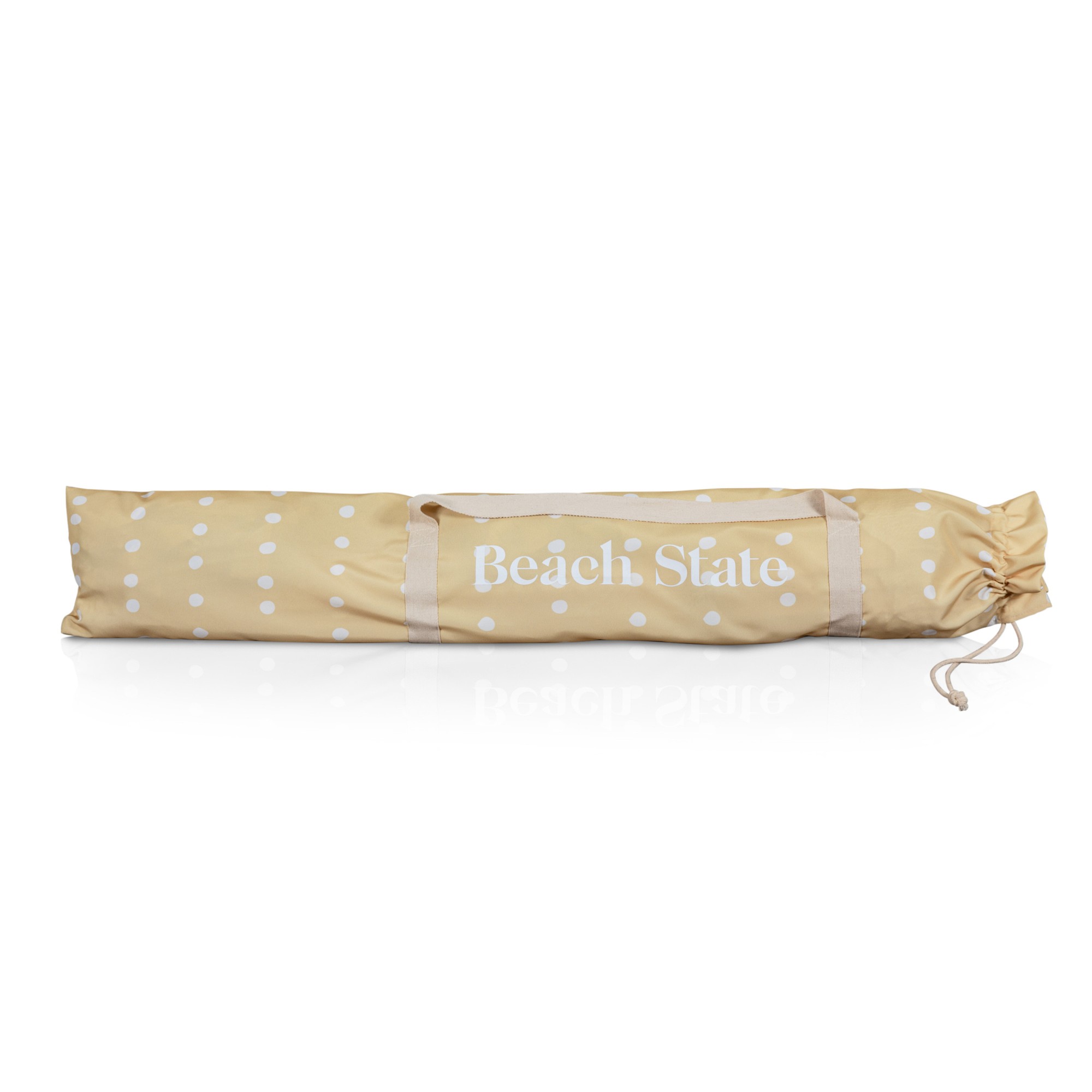 6.5' Round Beach State Summerland Portable Umbrella, Havana