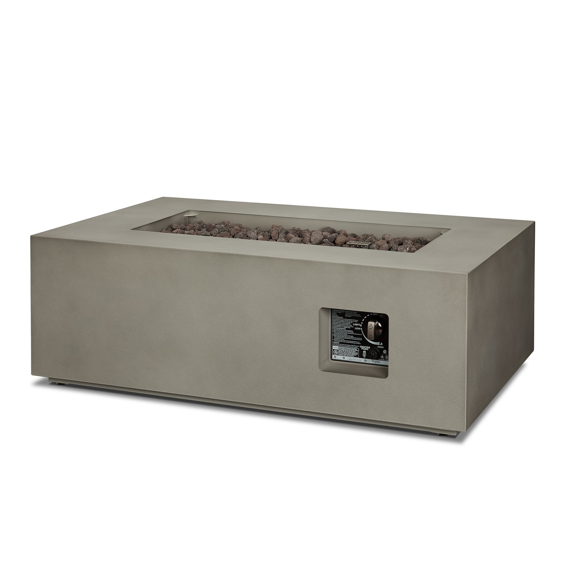 Cardona Rectangular Fire Table (42