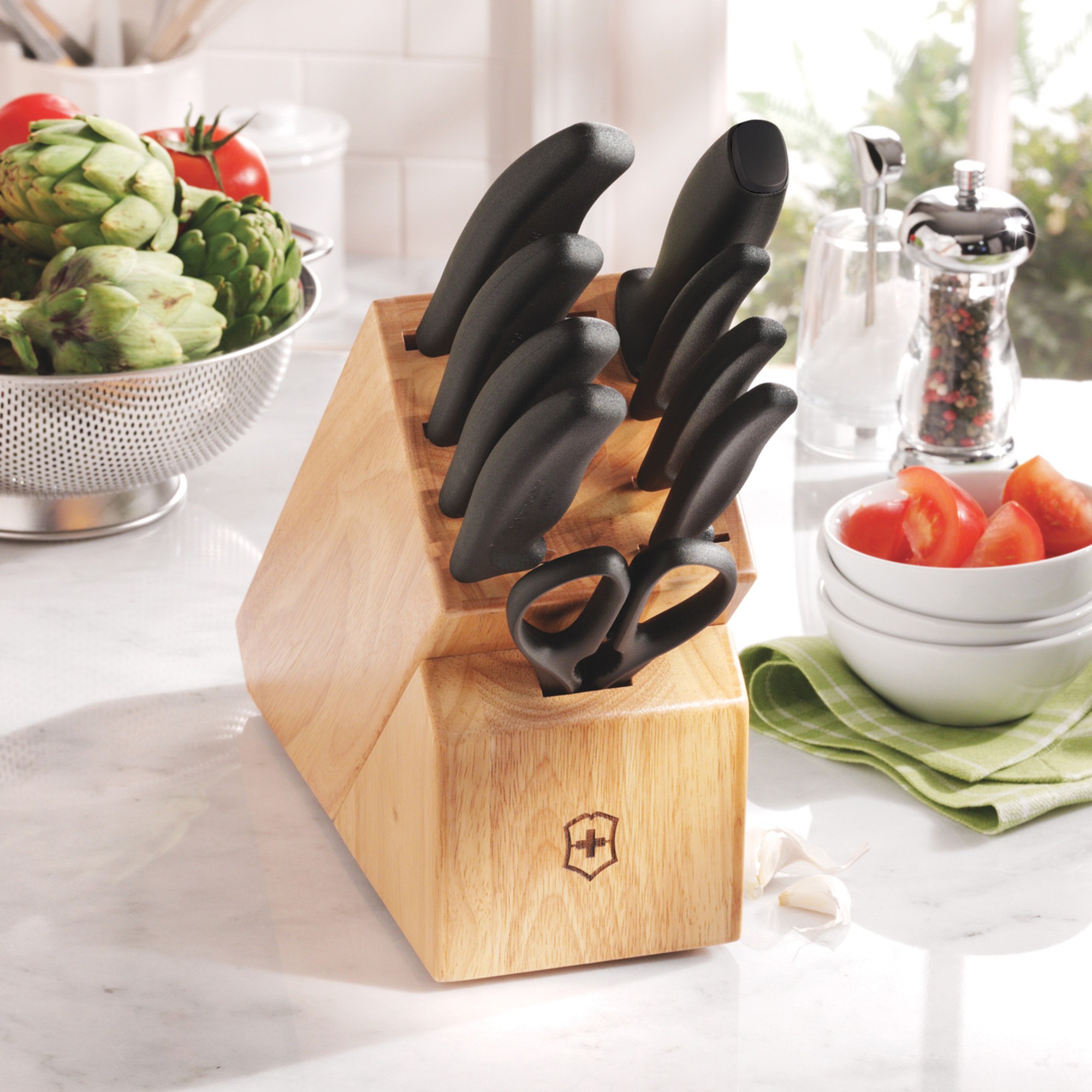 Victorinox Swiss Classic Knife Block, Set of 10