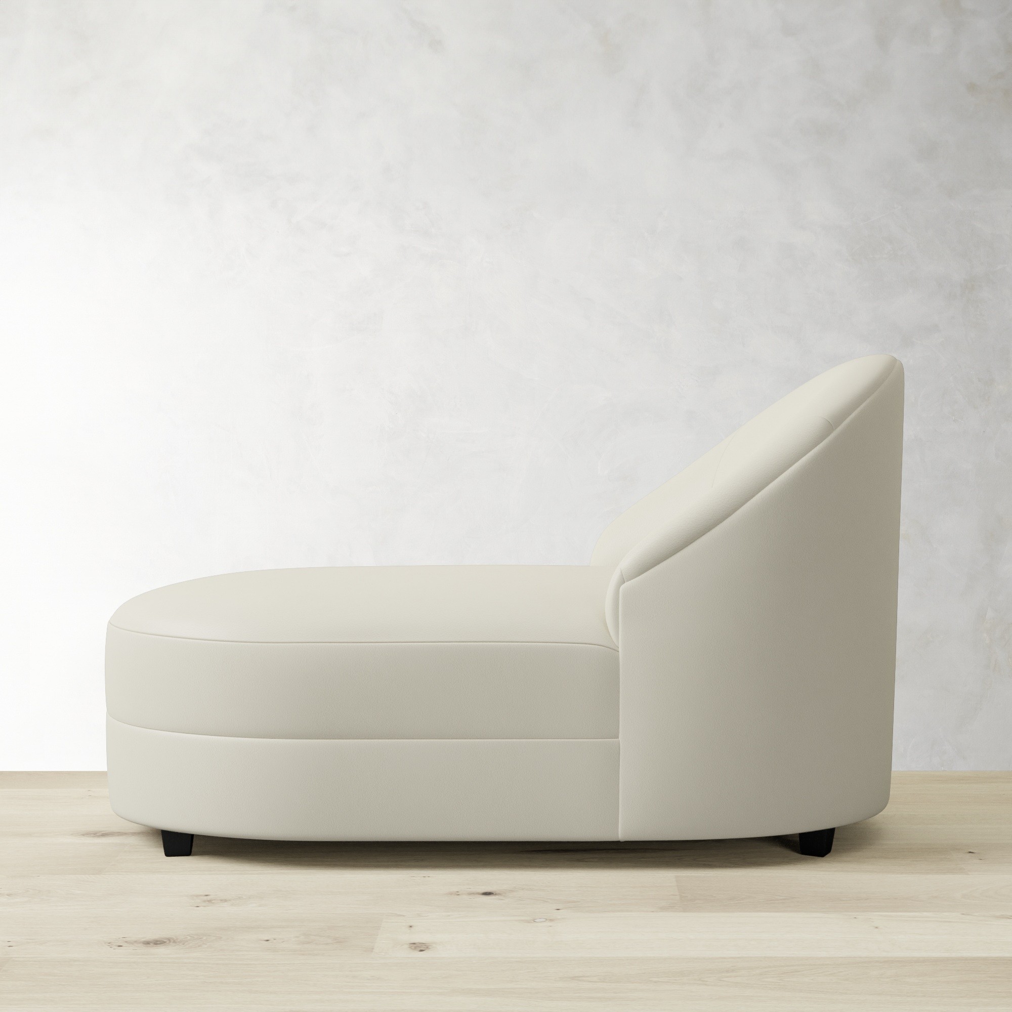 Capri Upholstered Stand Alone Chaise (60