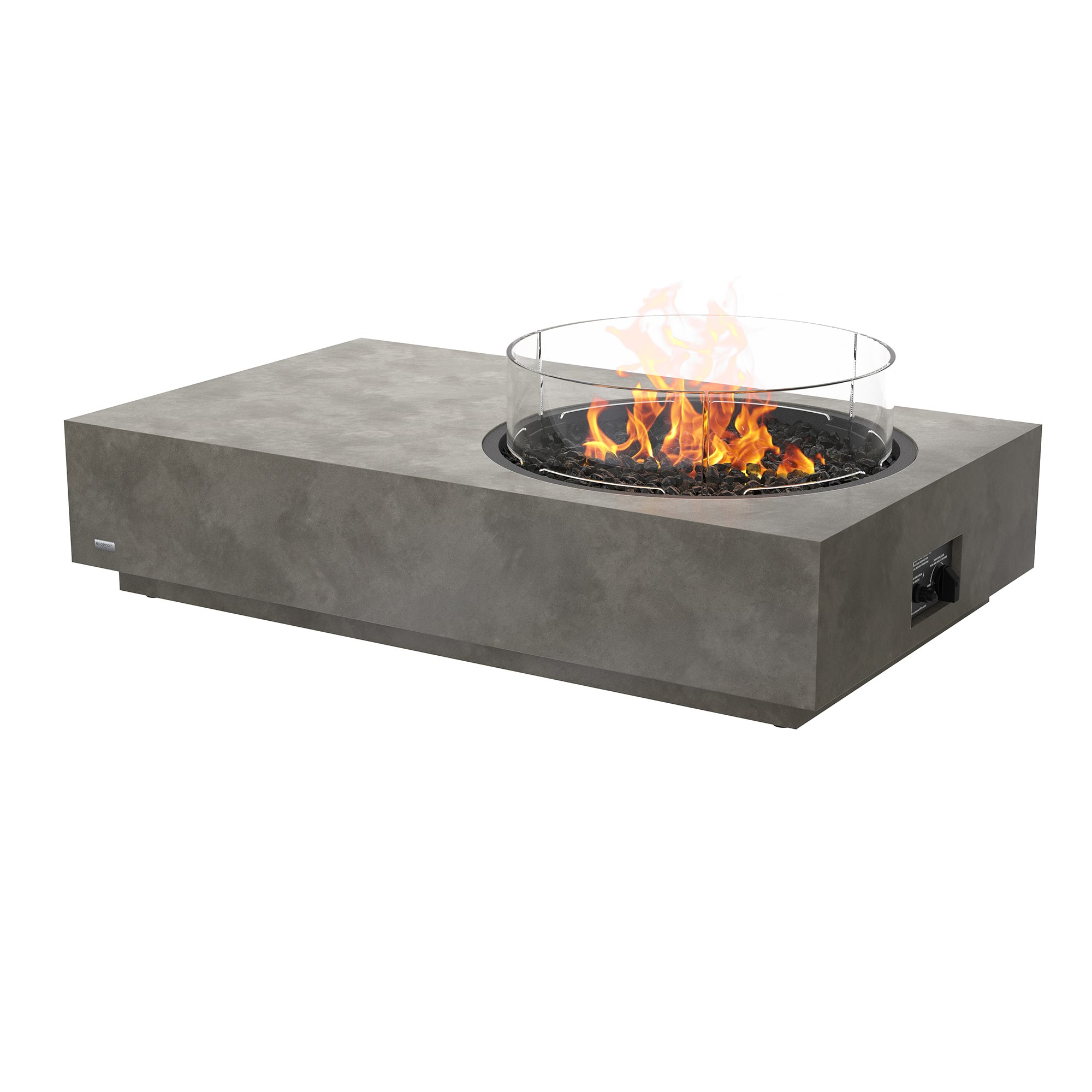 Larnaca Rectangular Fire Table (50