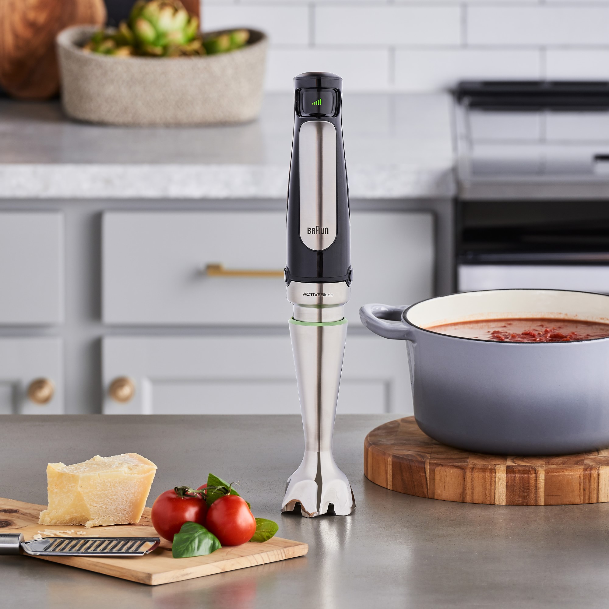 Braun MultiQuick 7 Immersion Hand Blender with Food Processor, Whisk, Beater & Masher